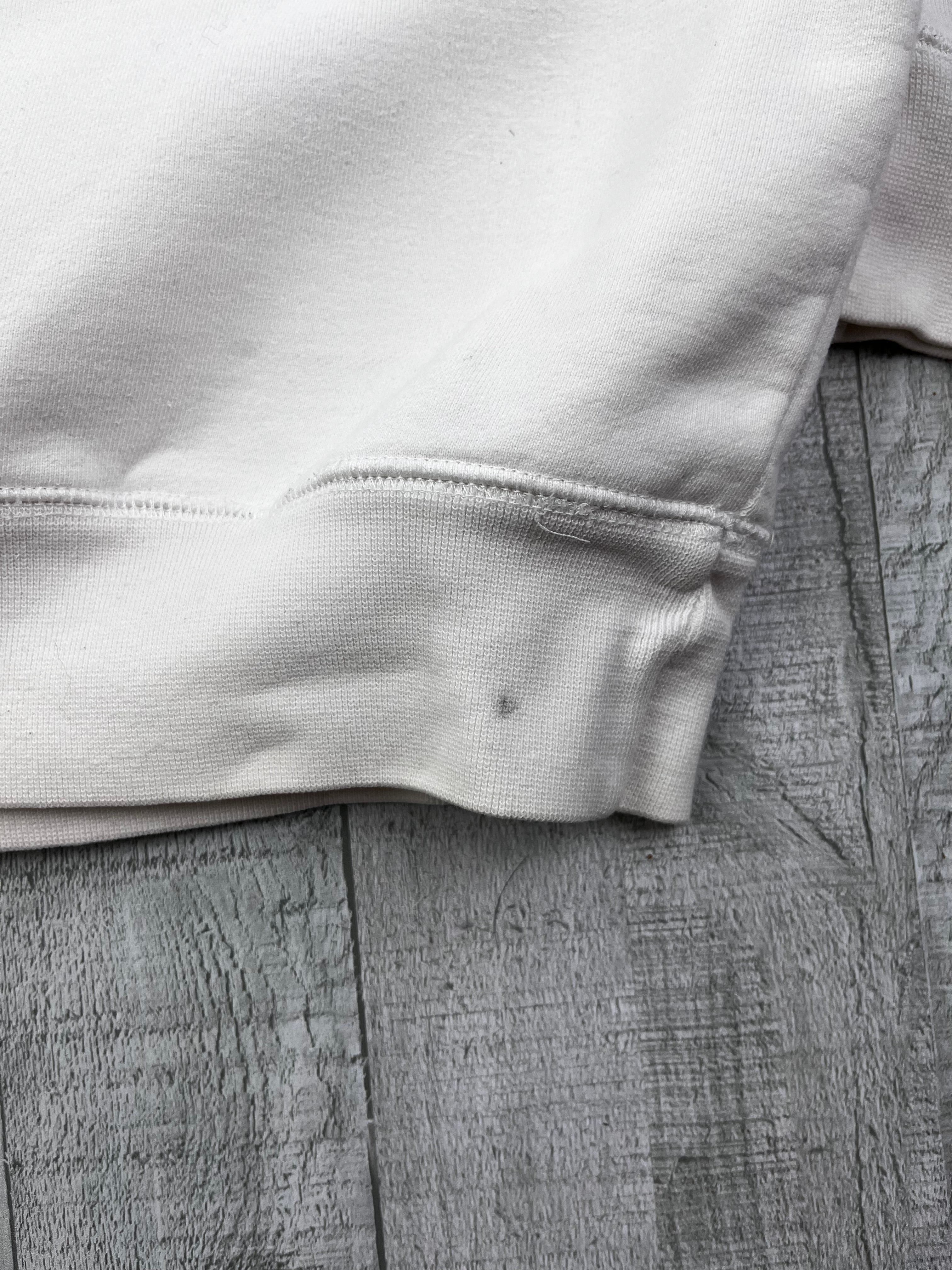 Johnny Blaze Vintage Sweater 90s Weiß XL