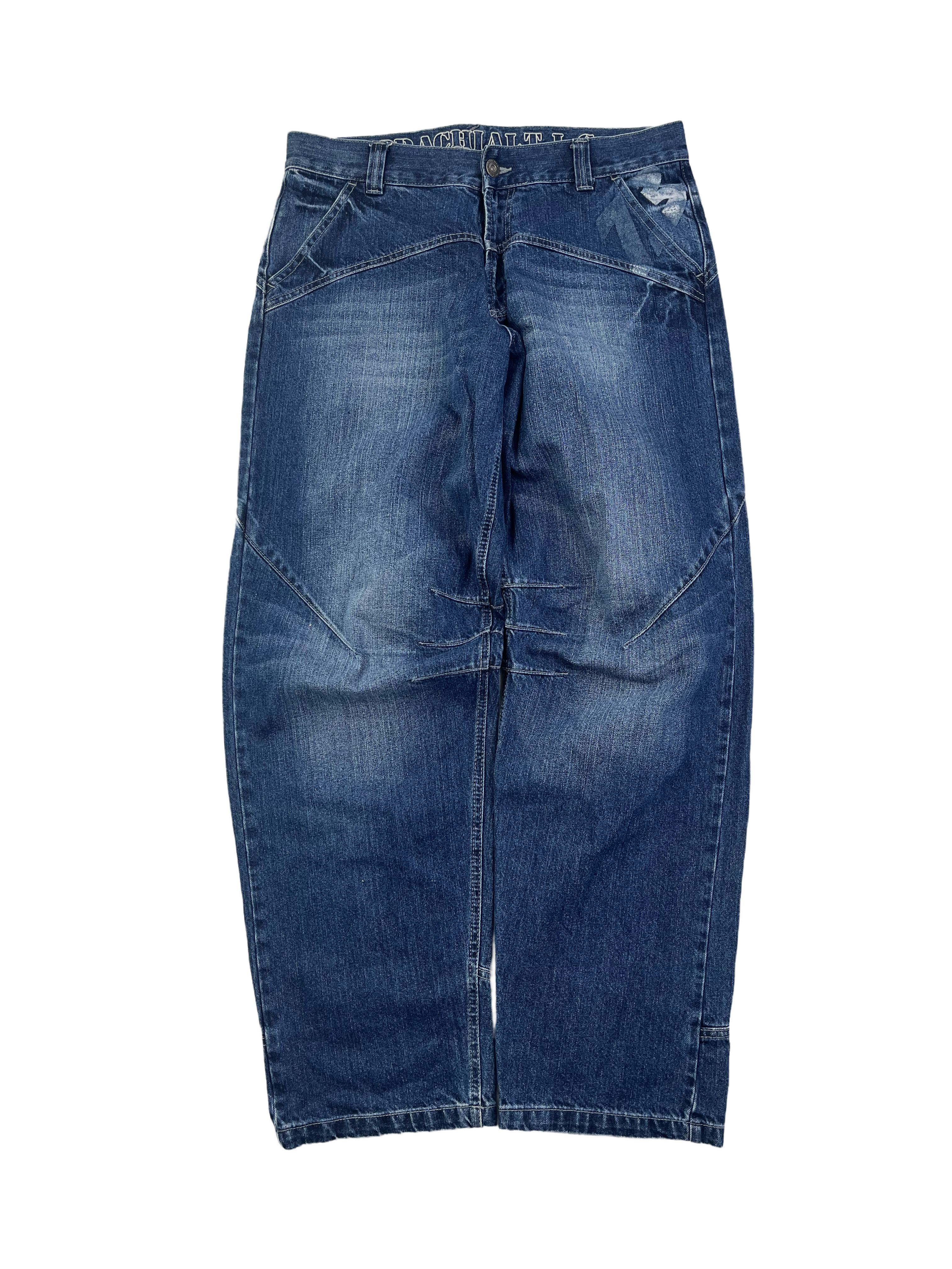 Brachial Vintage Baggy Jeans Y2K Dunkelblau XL