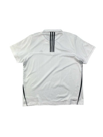 Adidas Vintage Poloshirt Sport Weiß XXL