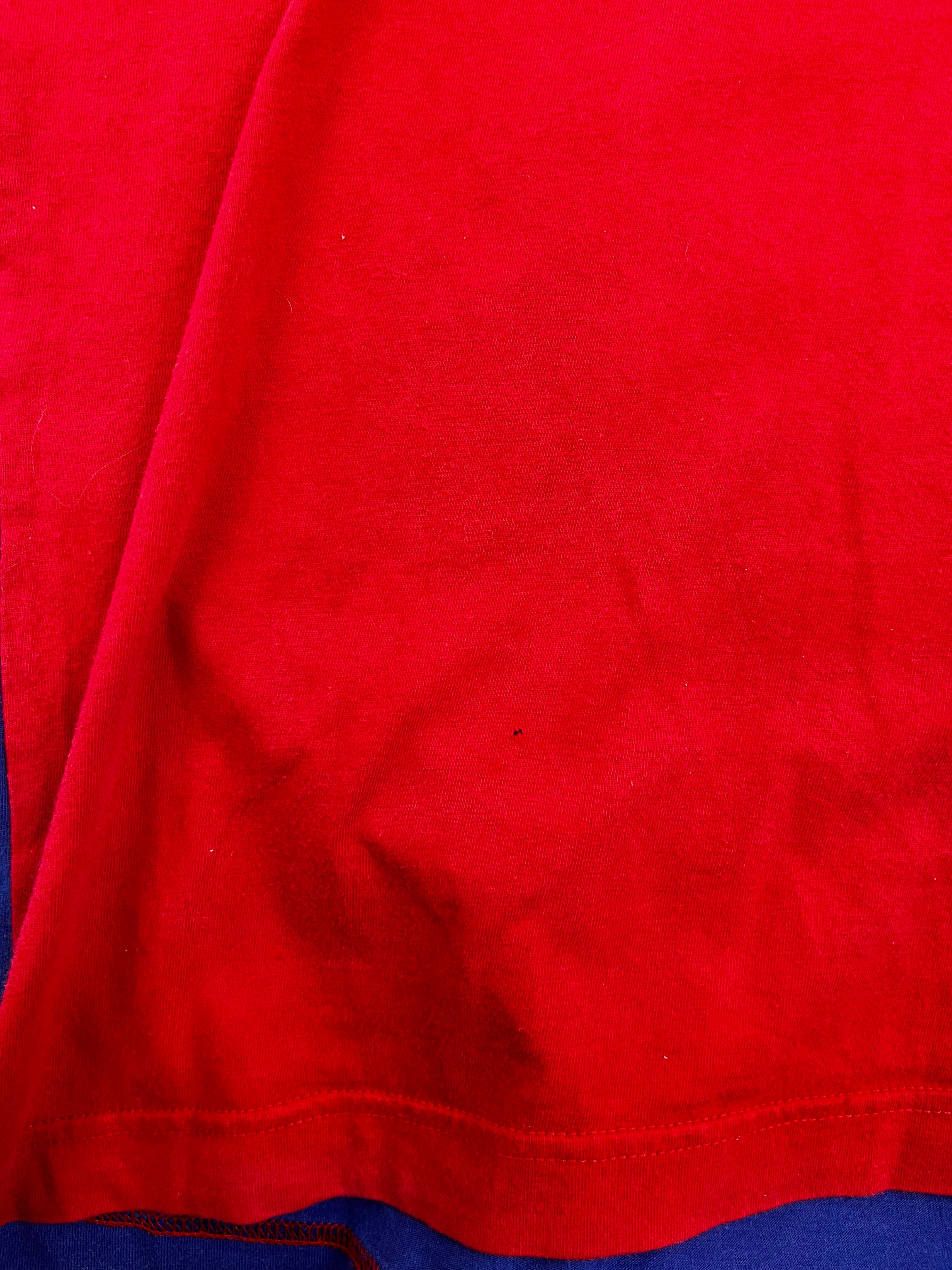 Adidas Vintage FC Bayern T-Shirt 90s Blau Rot M