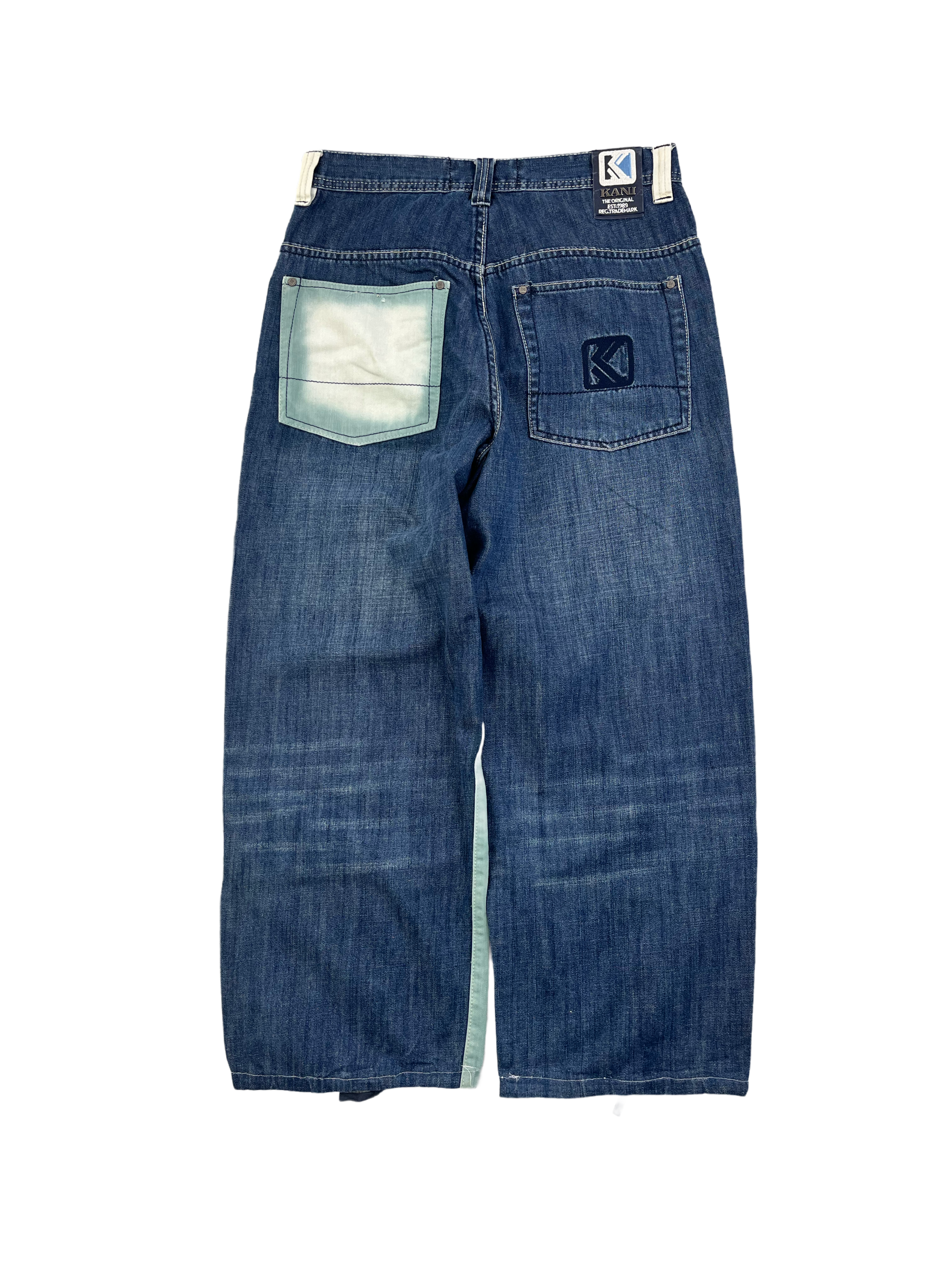 Karl Kani Vintage Baggy Jeans Y2K Blau M