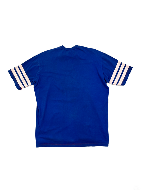 Adidas Vintage FC Bayern T-Shirt 90s Blau Rot M