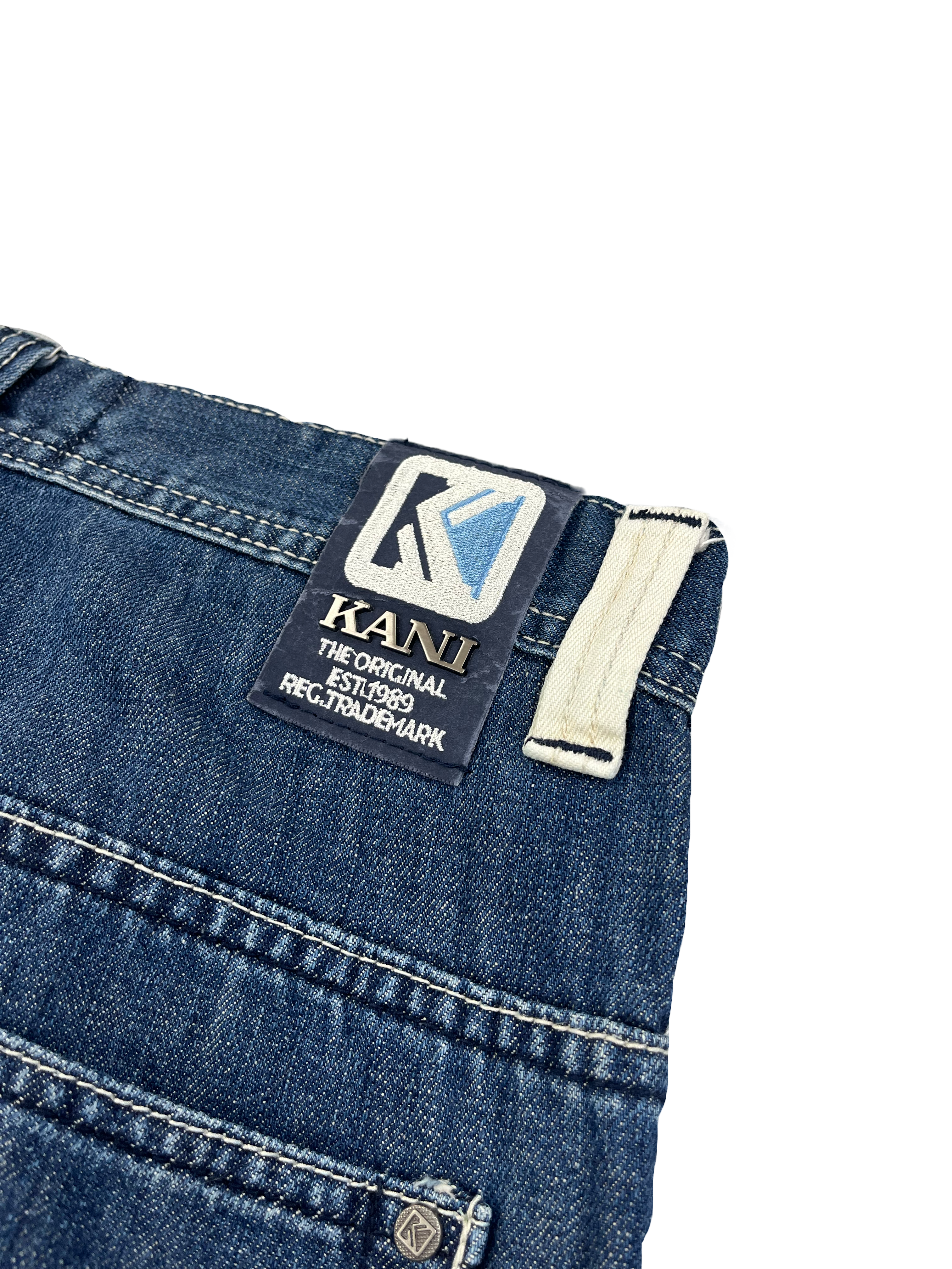 Karl Kani Vintage Baggy Jeans Y2K Blau M