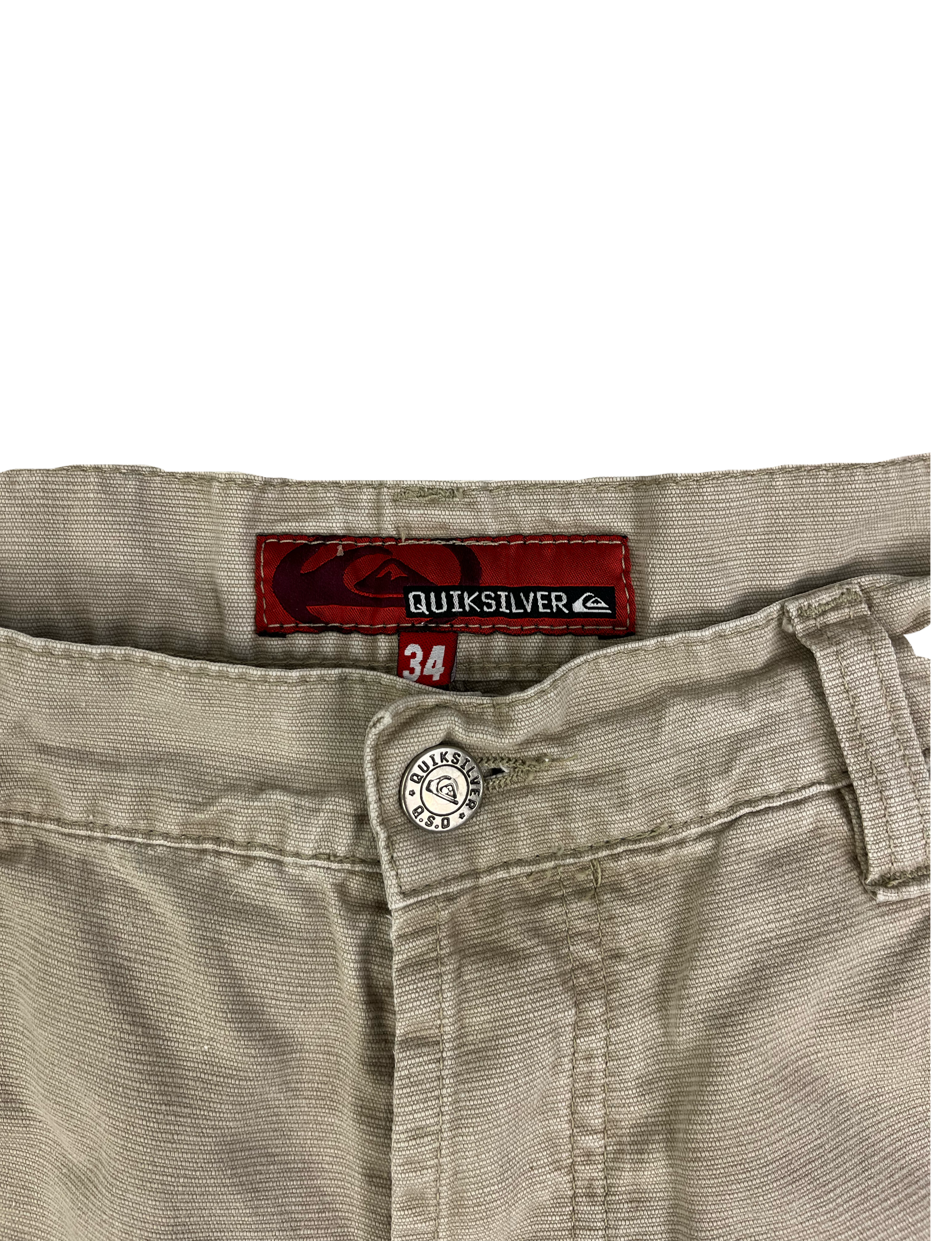 Quiksilver Vintage Jeans Y2K Beige L