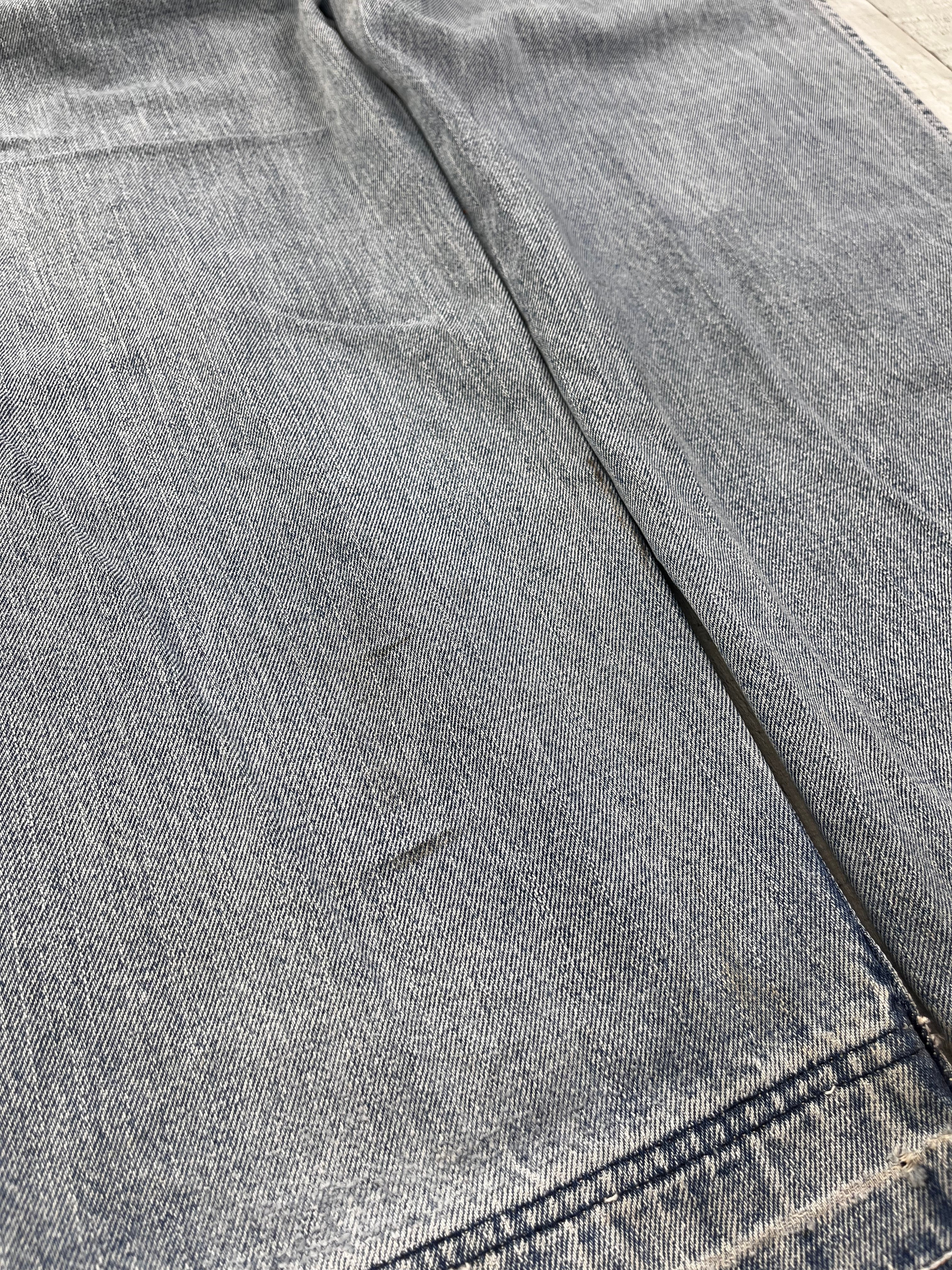 Joker Brand Vintage Baggy Jeans Bestickt Y2K Hellblau XL