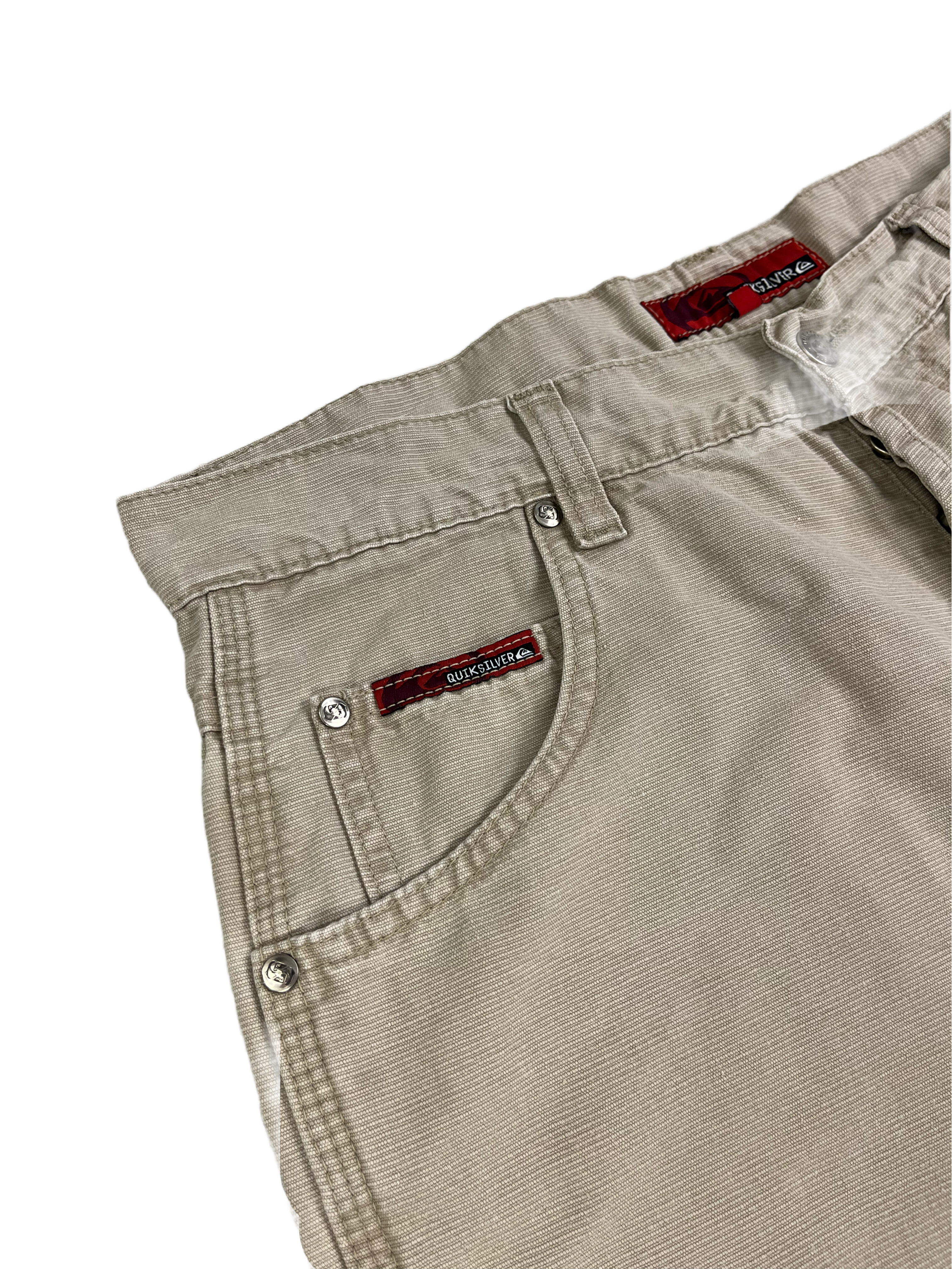 Quiksilver Vintage Jeans Y2K Beige L