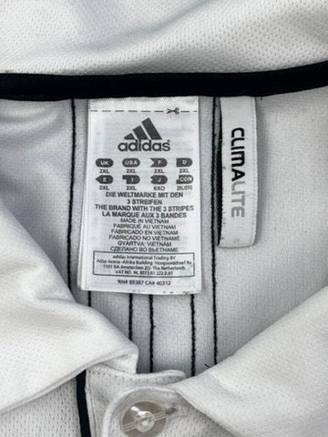 Adidas Vintage Poloshirt Sport Weiß XXL