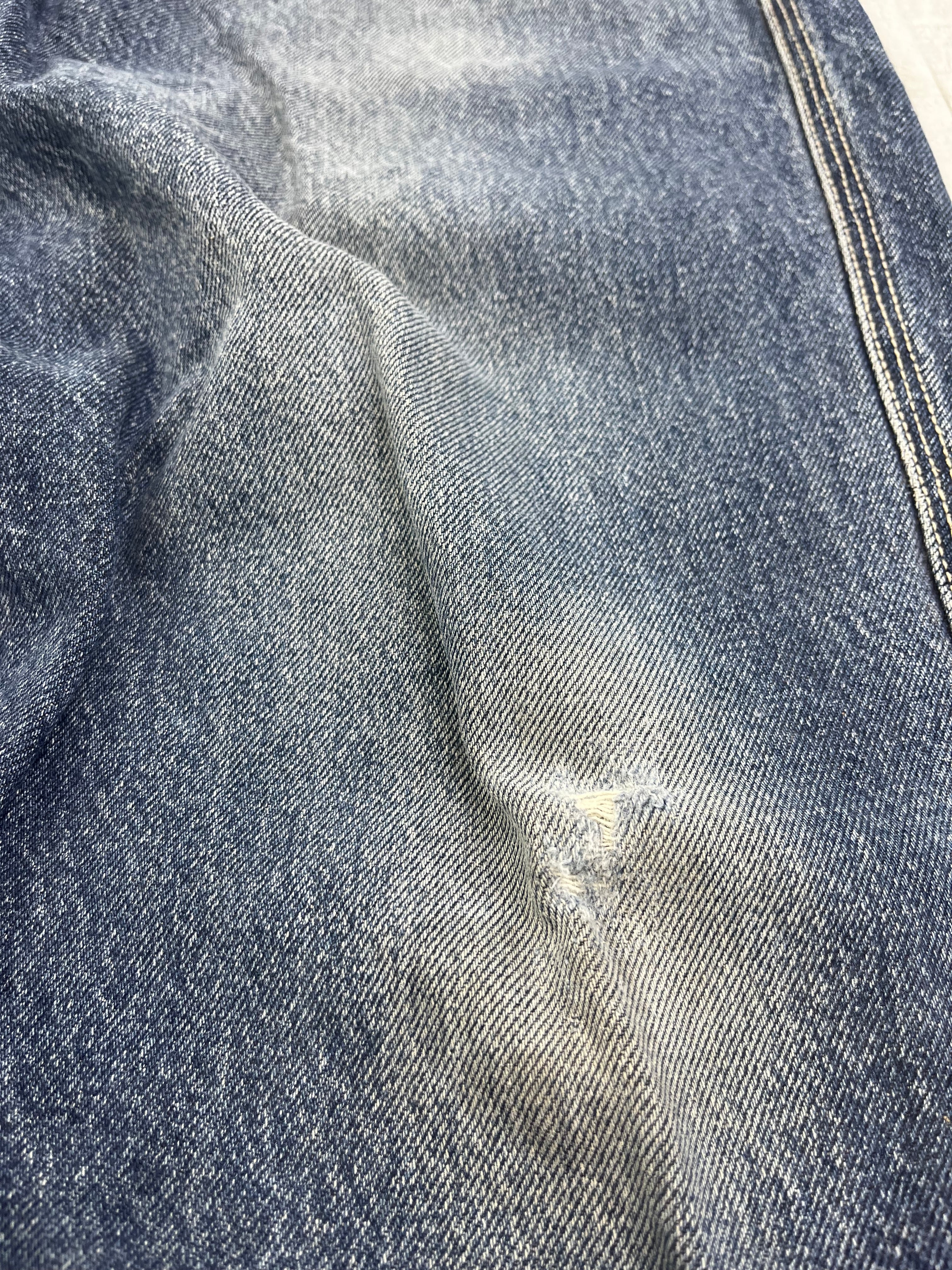 Southpole Vintage Baggy Jeans Bestickt Blau XL