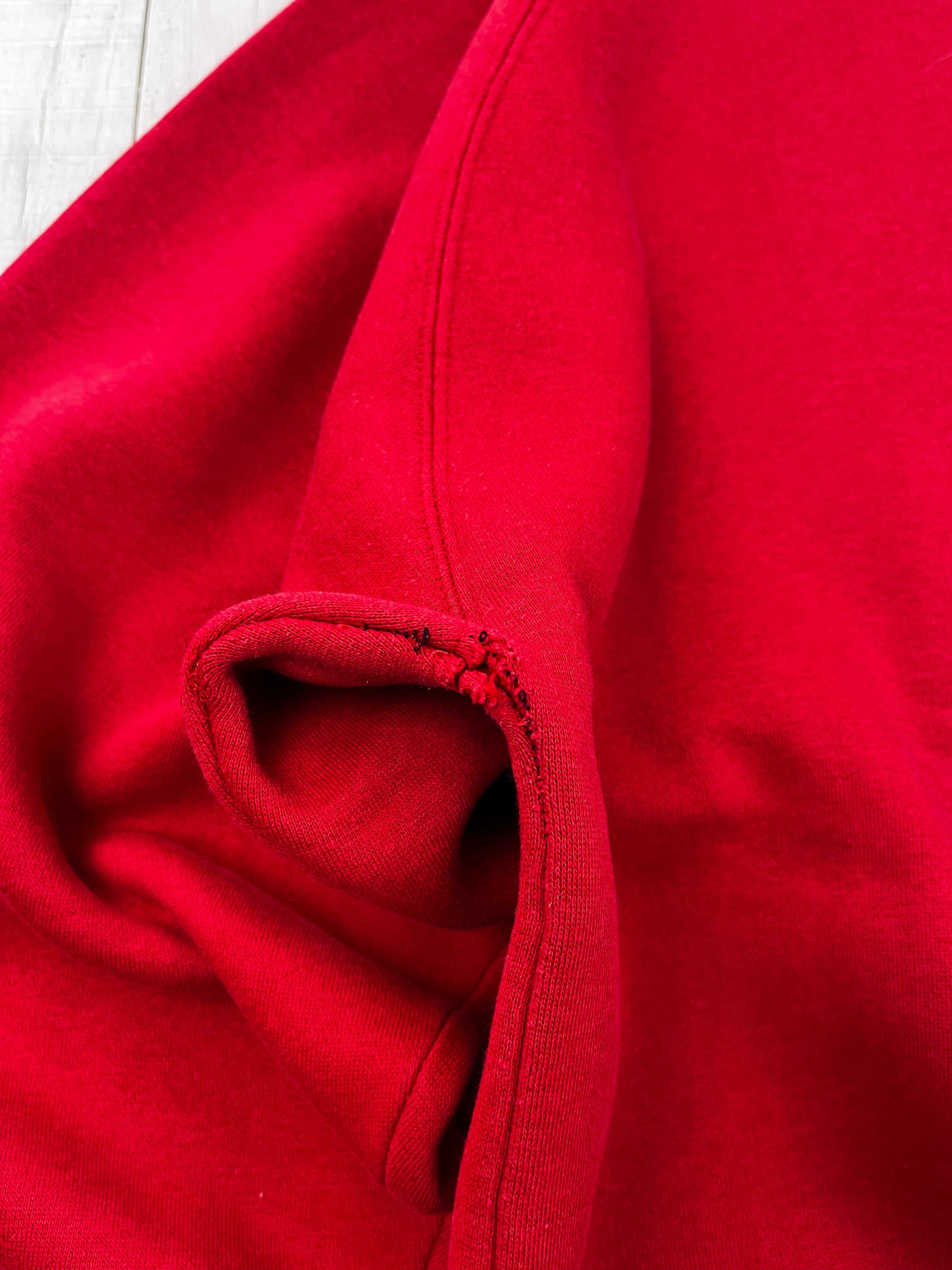 Johnny Blaze Vintage Sweater Basketball 90s Rot XXL