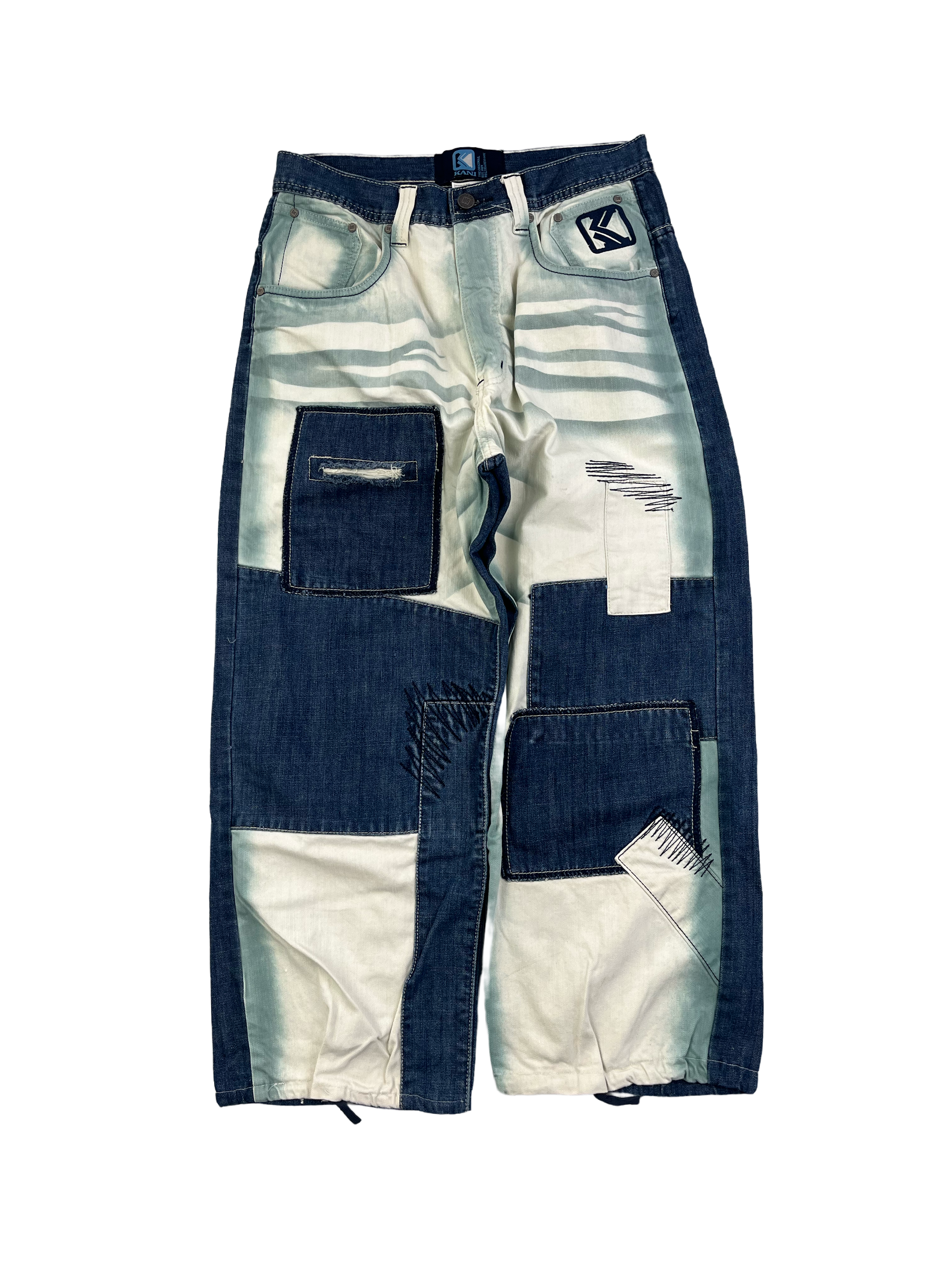 Karl Kani Vintage Baggy Jeans Y2K Blau M