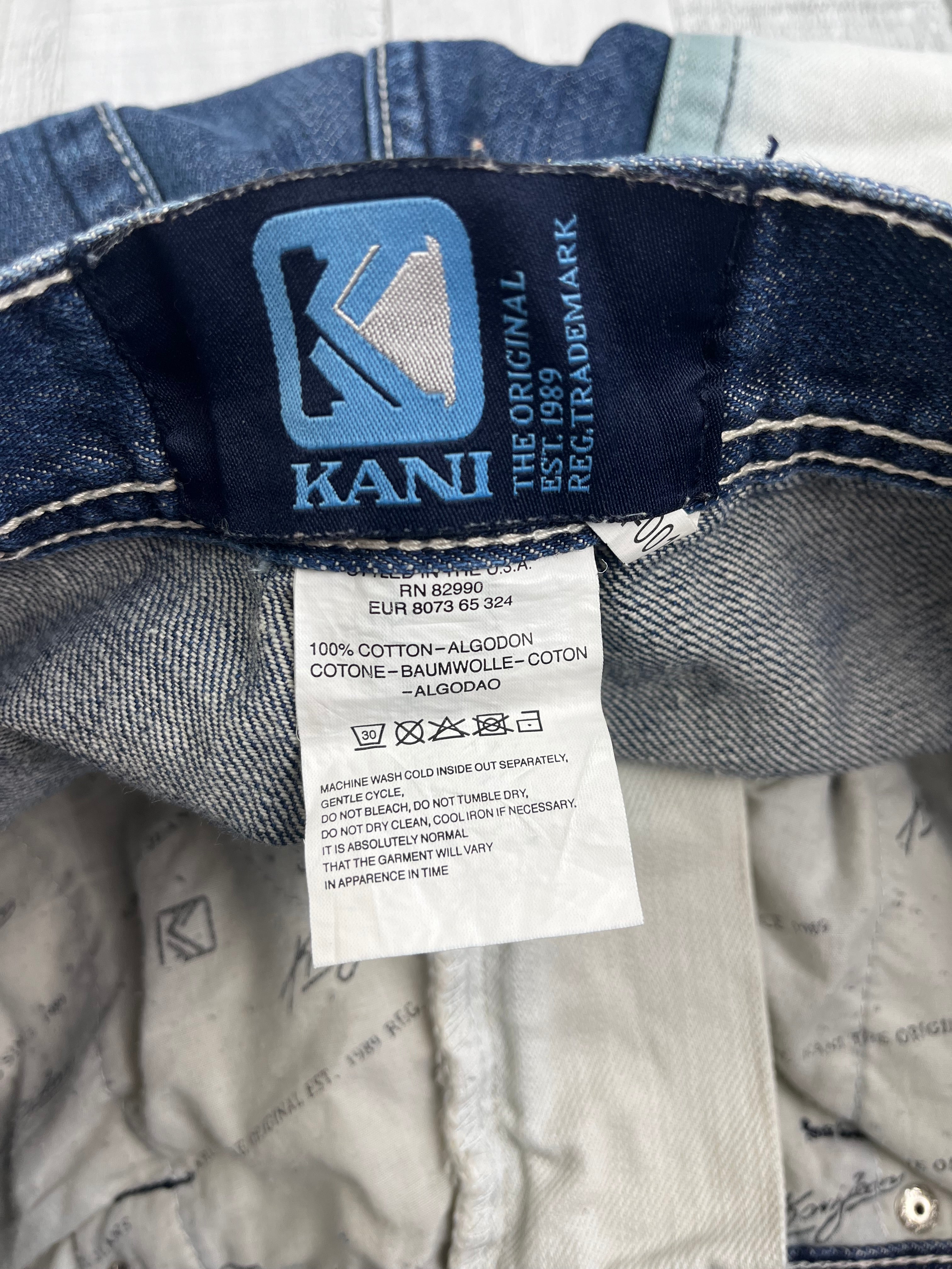 Karl Kani Vintage Baggy Jeans Y2K Blau M