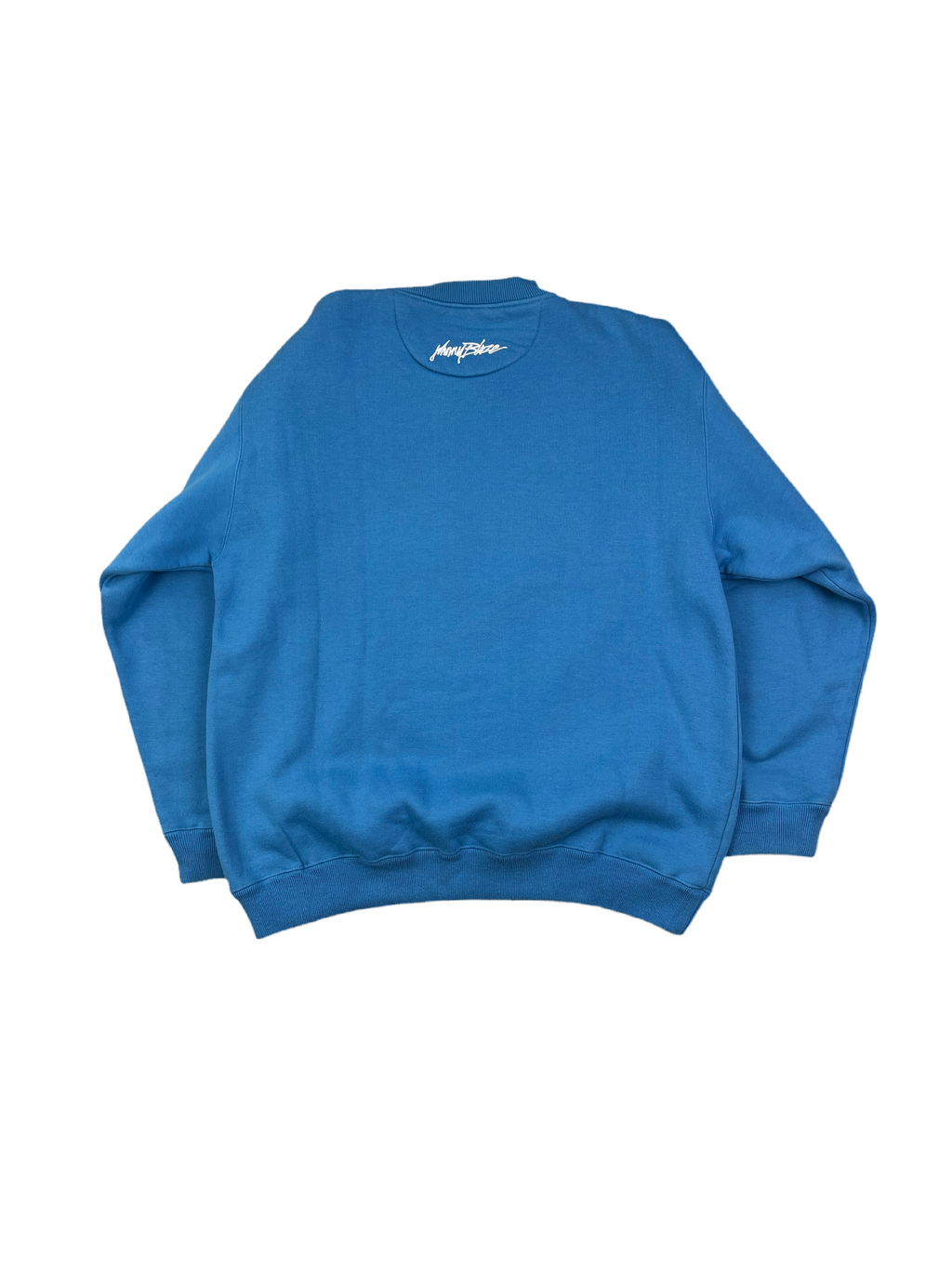 Johnny Blaze Vintage Sweater Rare 90s Blau L