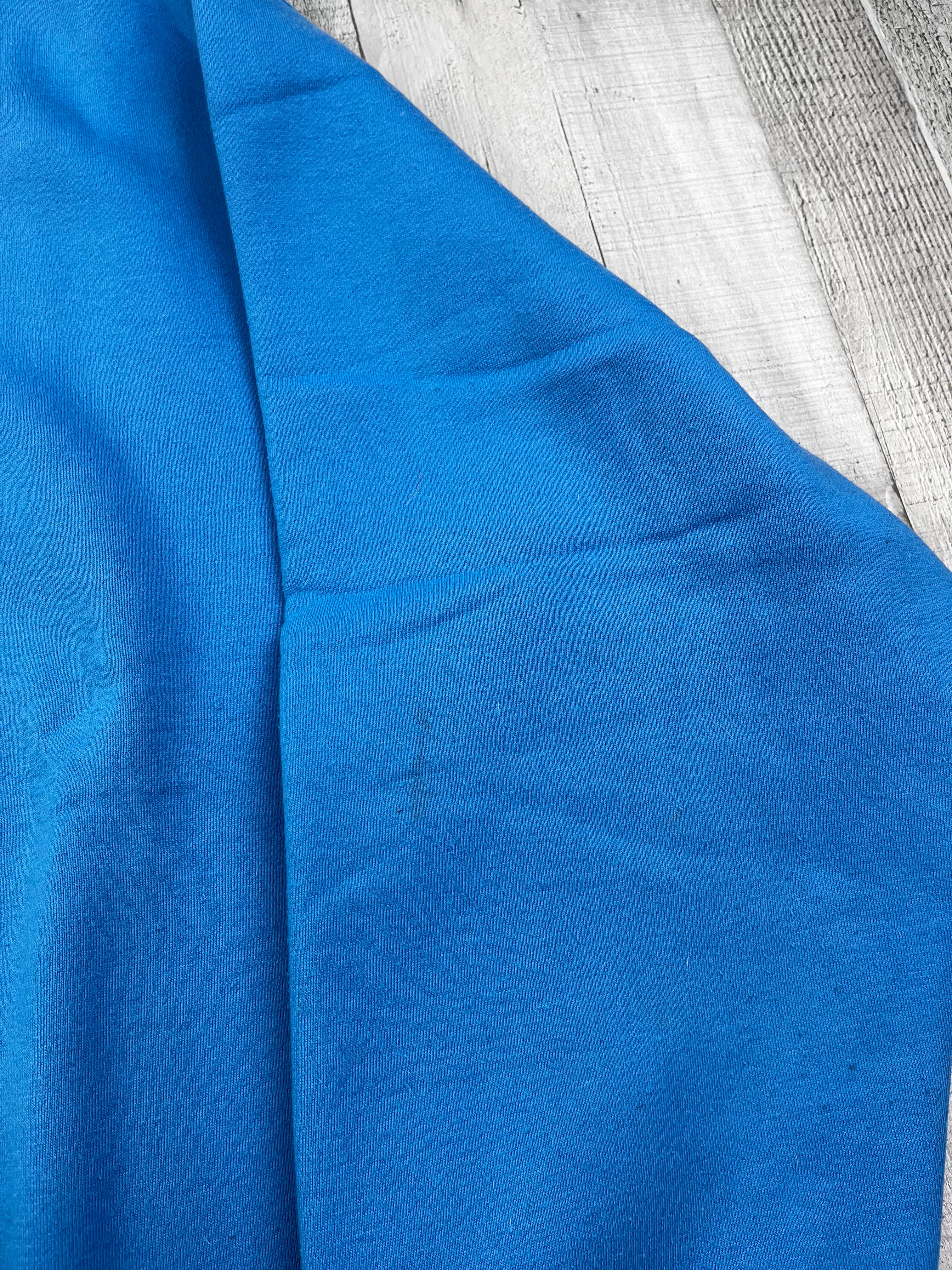 Johnny Blaze Sweater 90s Rare Blau XXL