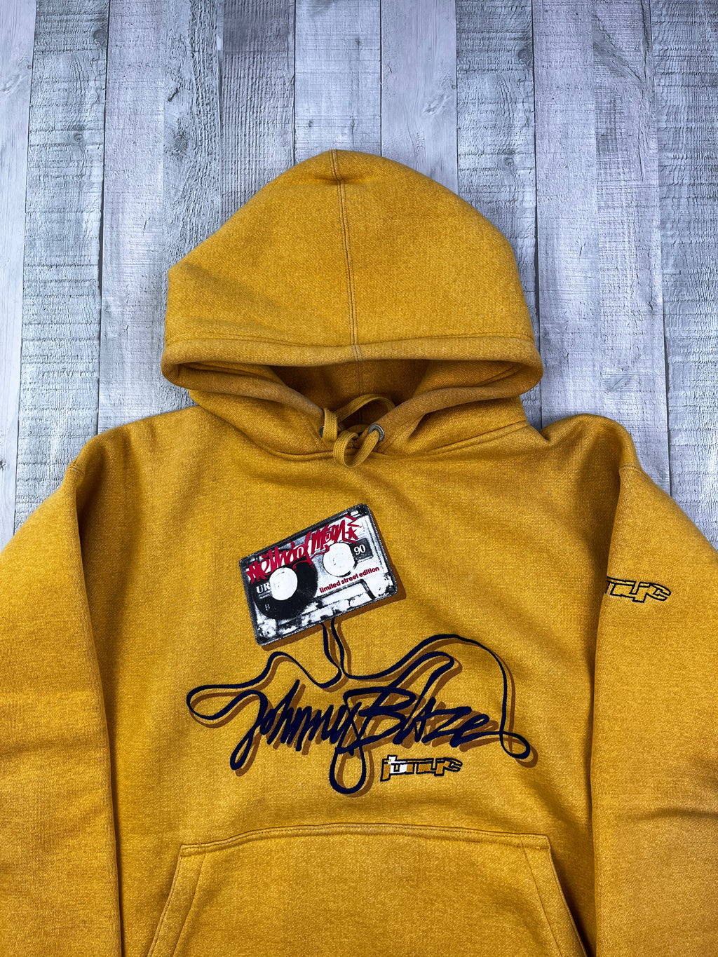 Johnny Blaze Vintage 90s Rare Gelb L