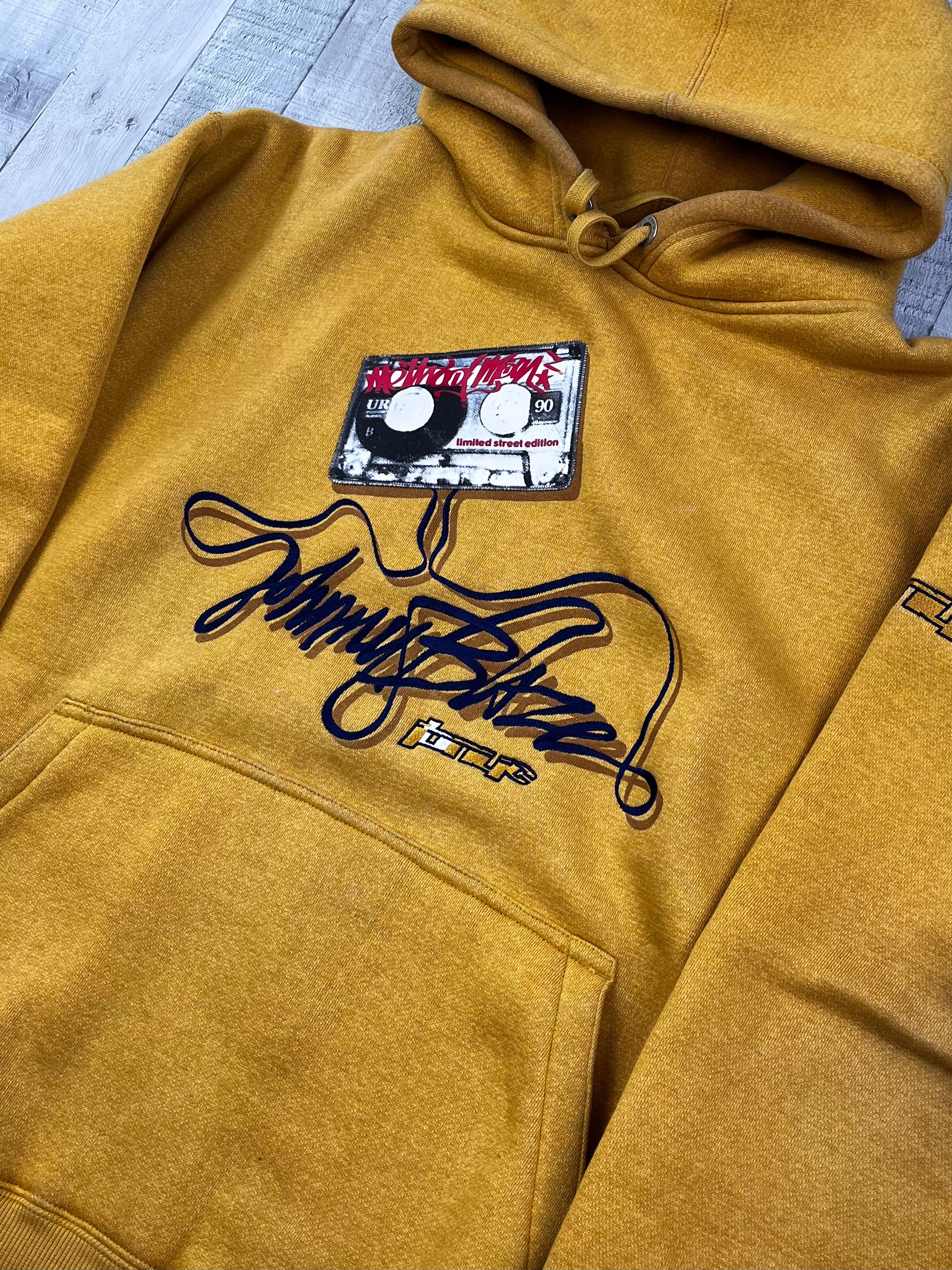 Johnny Blaze Vintage 90s Rare Gelb L