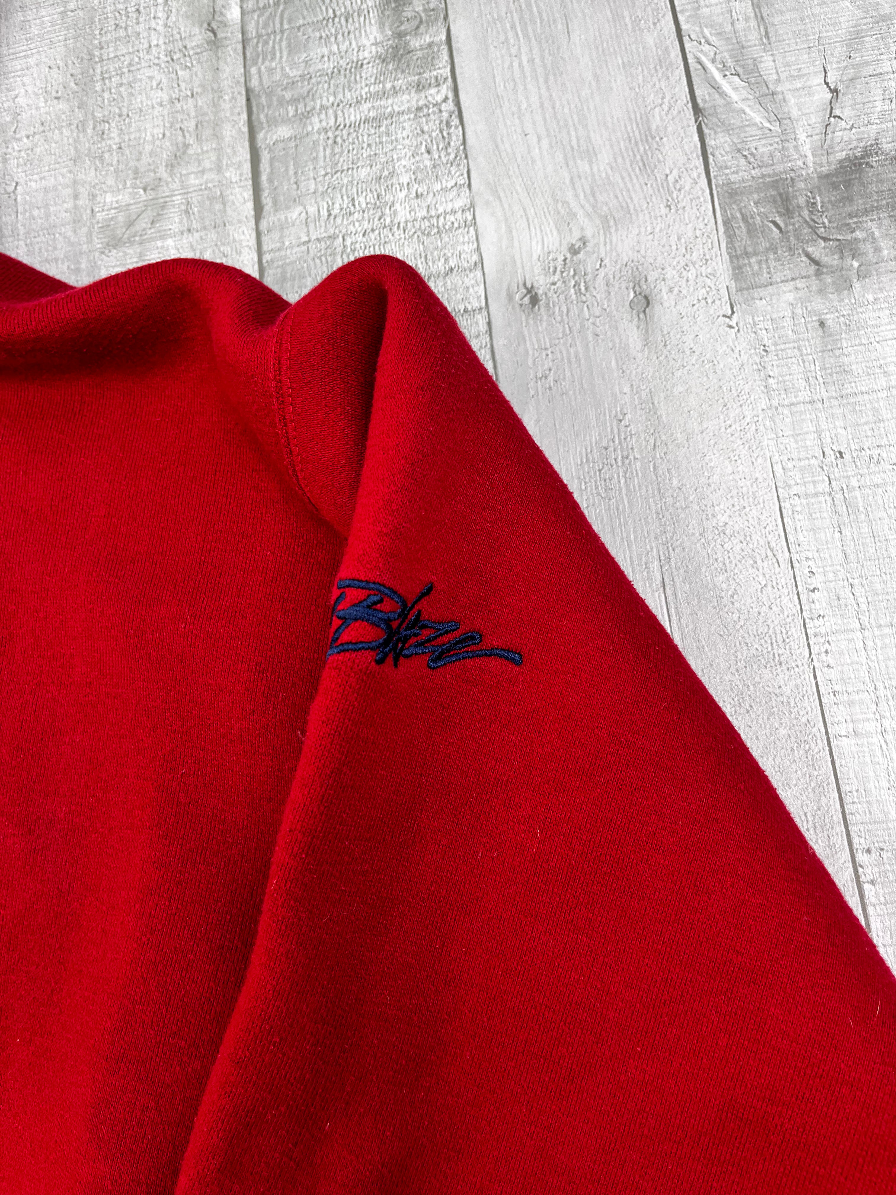 Johnny Blaze Hoodie Oversize 90s Rare Rot XL