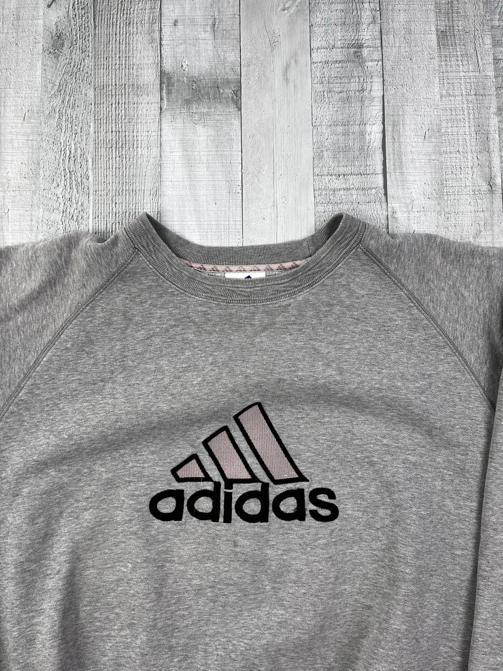 Adidas Vintage Sweater 90s Grau XL