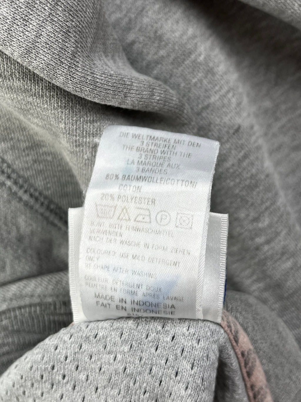 Adidas Vintage Sweater 90s Grau XL