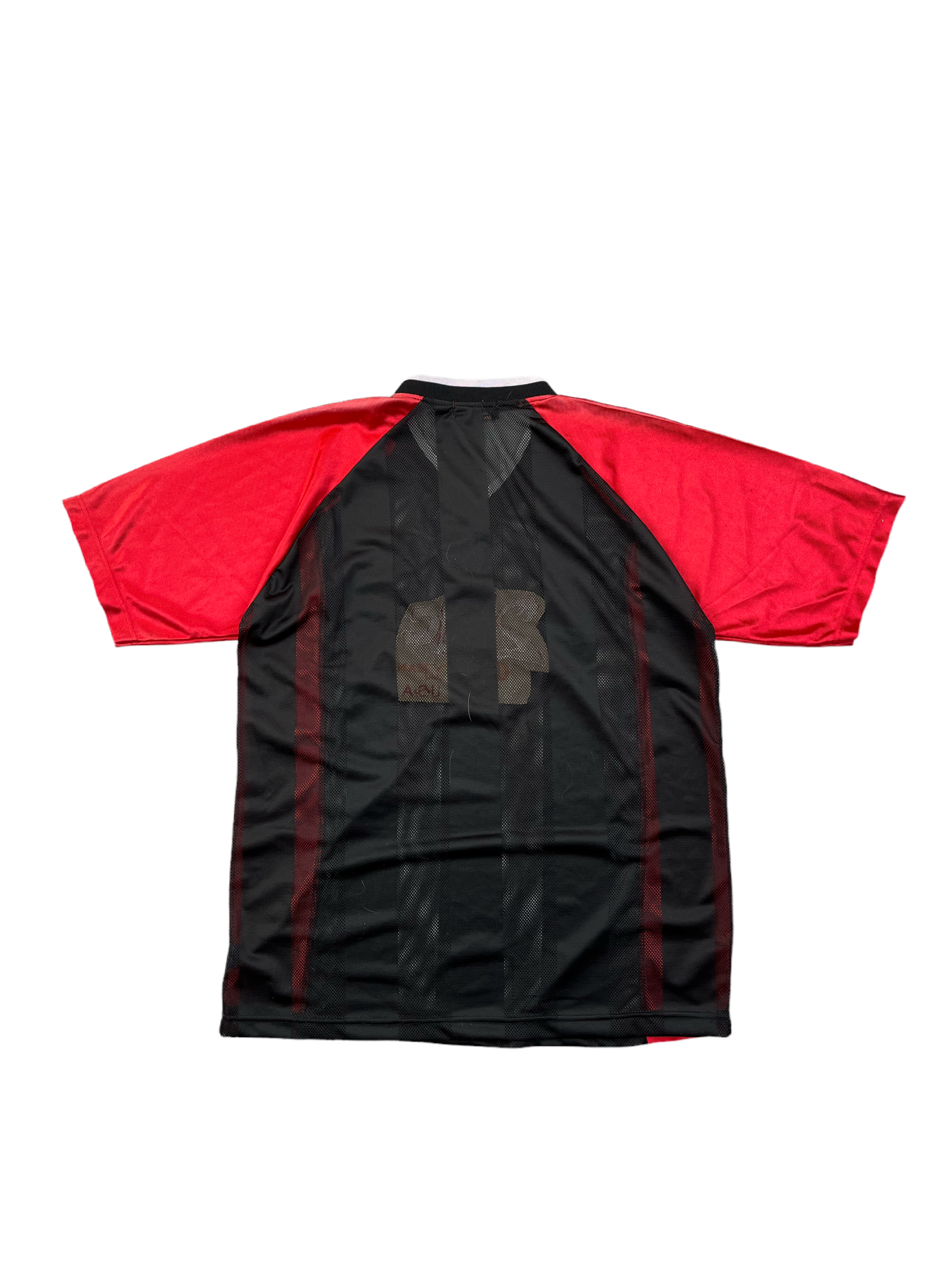 2Pac Vintage Trikot Sport Luftig 90s Selten Rot Schwarz L