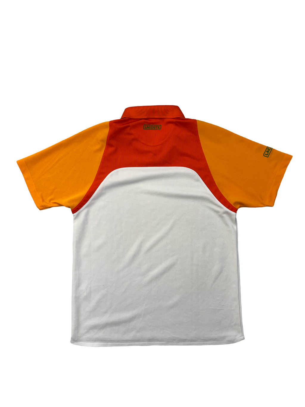 Lacoste Sport Poloshirt Weiß Orange L