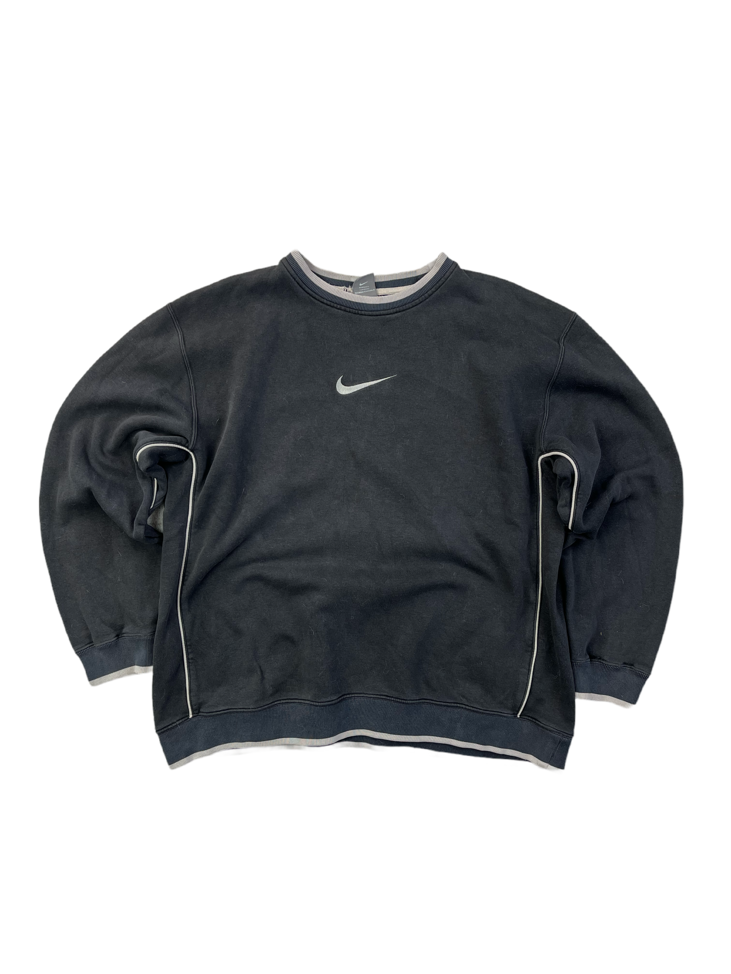 Nike Vintage Sweater Middle Swoosh Dunkelblau XL