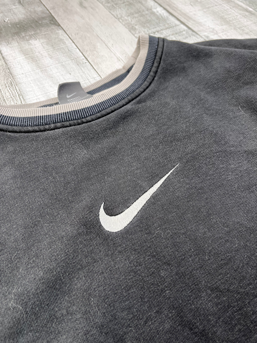 Nike Vintage Sweater Middle Swoosh Dunkelblau XL