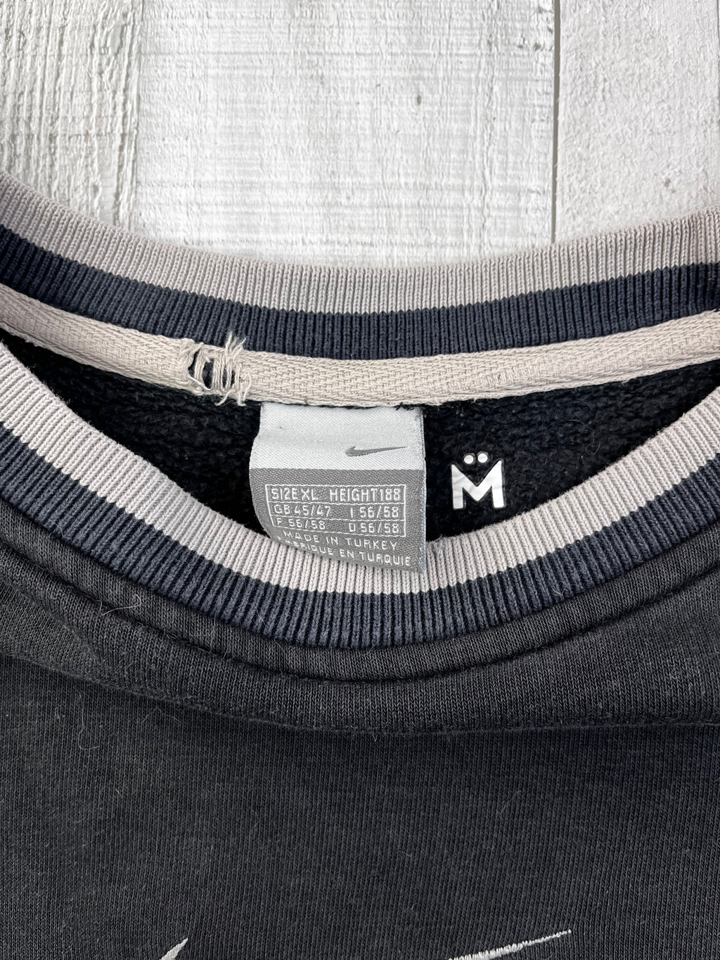 Nike Vintage Sweater Middle Swoosh Dunkelblau XL