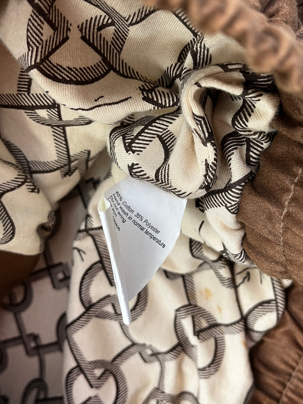 Karl Kani Vintage Kaputzenjacke 90s Braun M