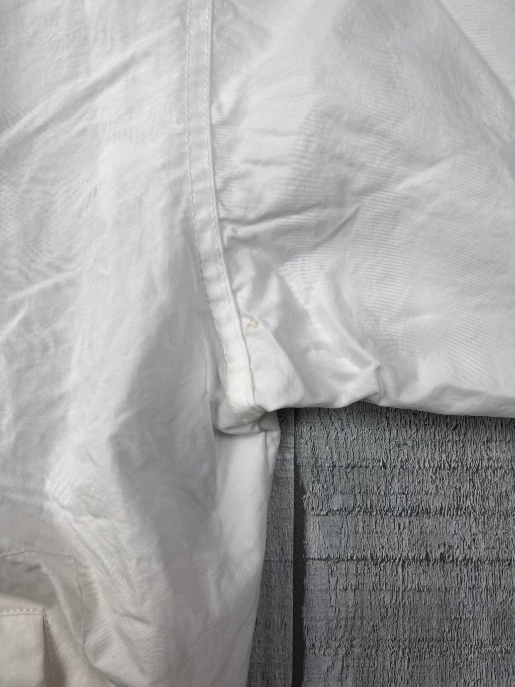 Willie esco Vintage Trainingsjacke 90s Weiß Blau M