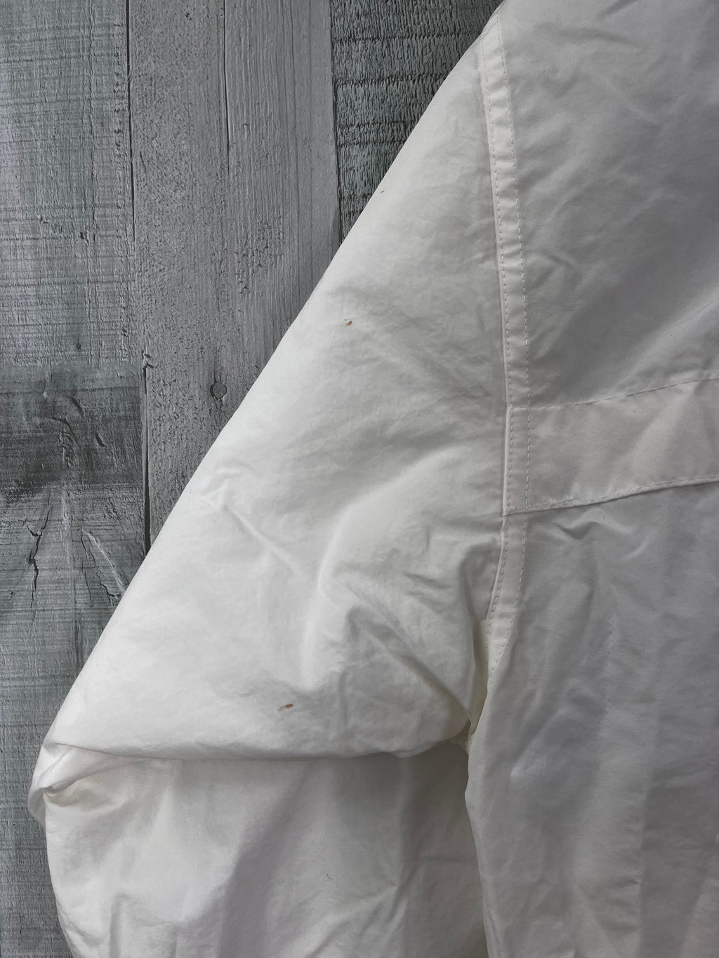 Willie esco Vintage Trainingsjacke 90s Weiß Blau M