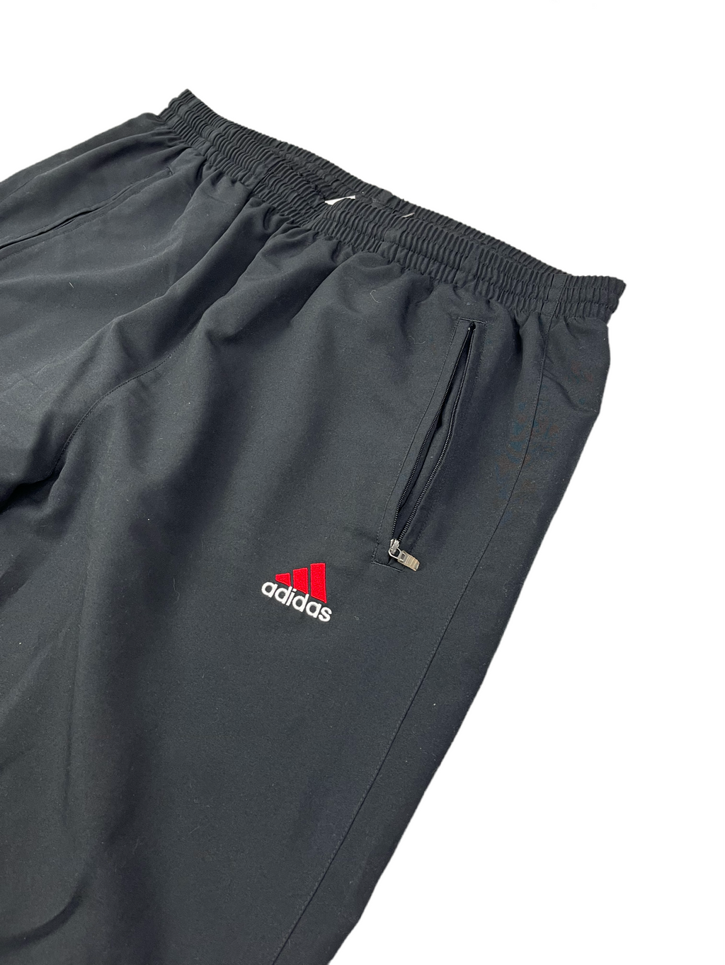 Adidas Vintage Trainingsanzug Y2K Rot Schwarz XL