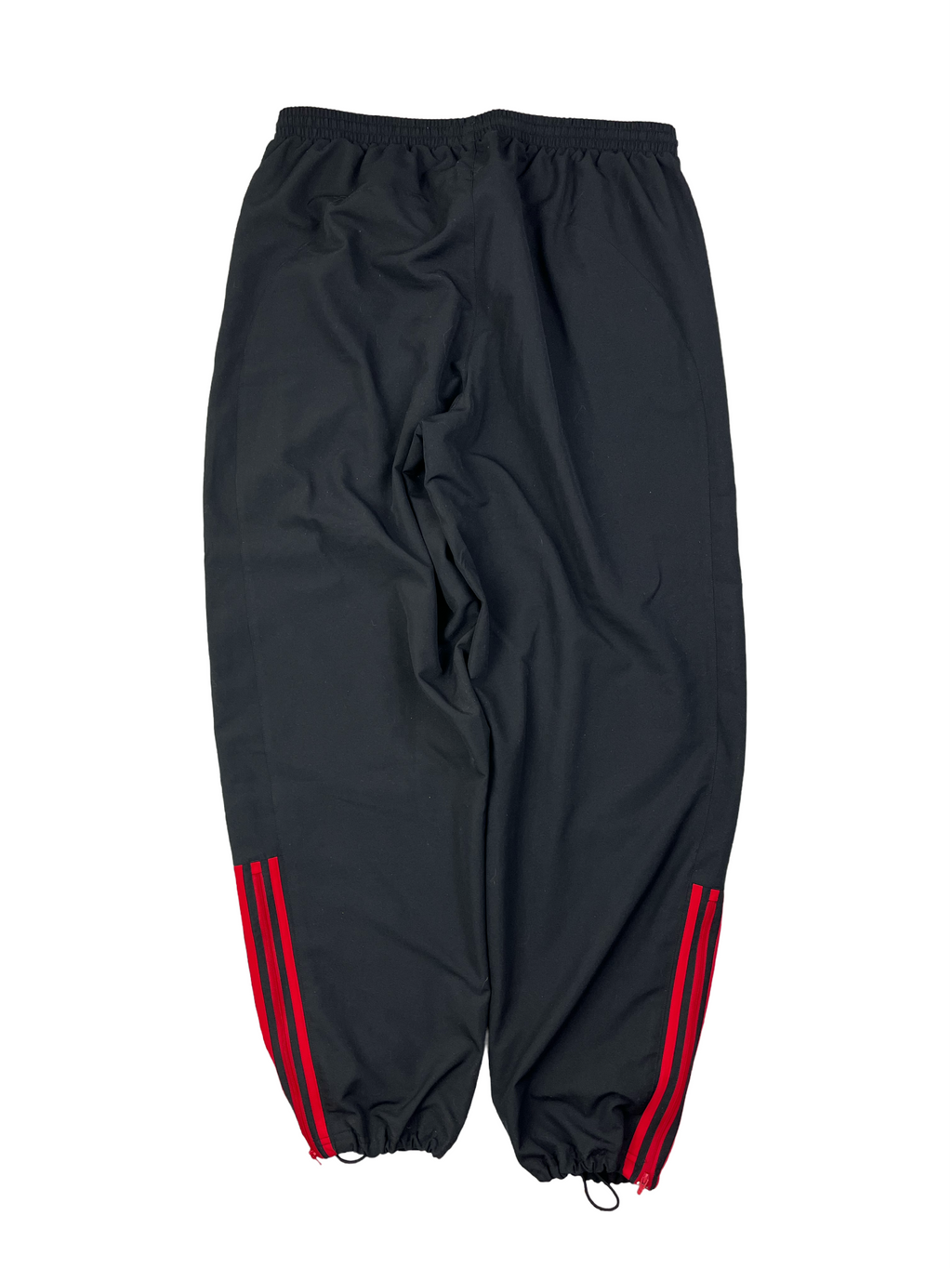 Adidas Vintage Trainingsanzug Y2K Rot Schwarz XL