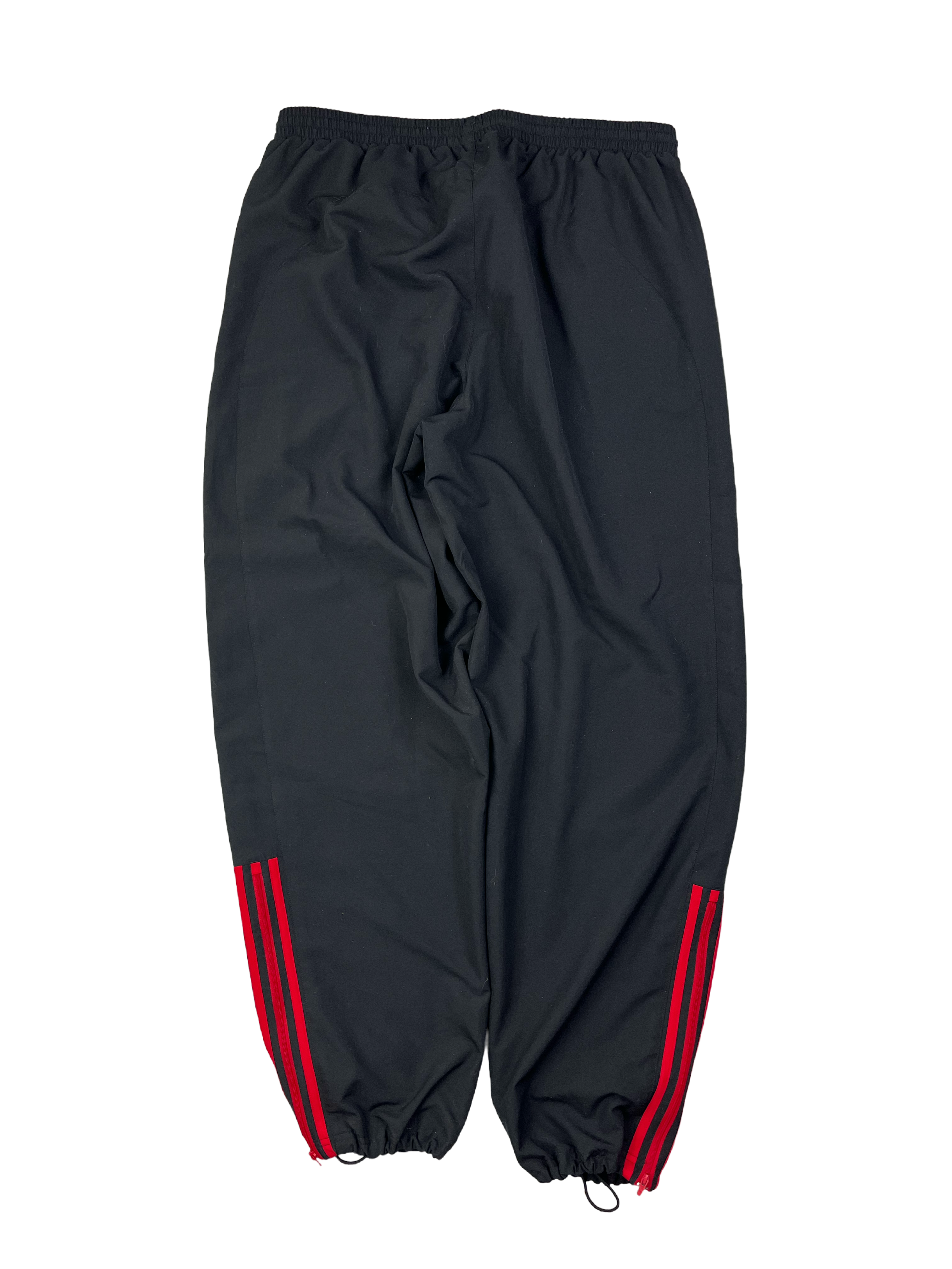 Adidas Vintage Trainingsanzug Y2K Rot Schwarz XL