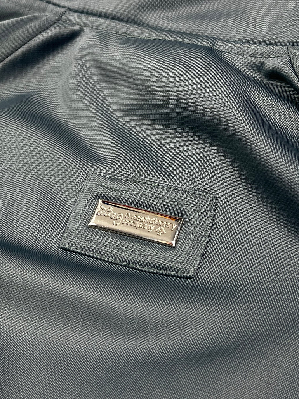 LRG Vintage Trainingsjacke Y2K Grau Schwarz M