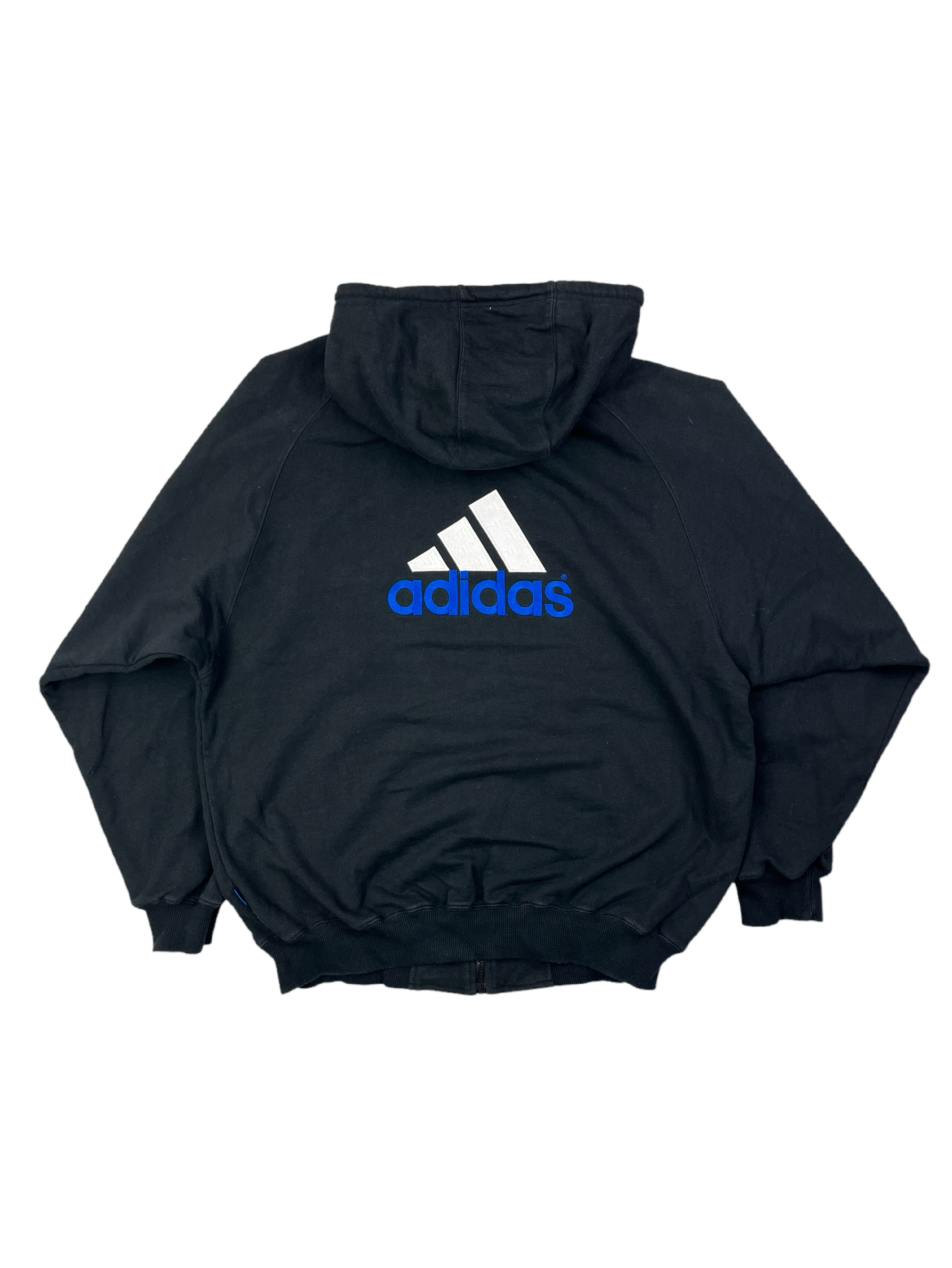 Adidas Vintage Zipper 90s Schwarz L