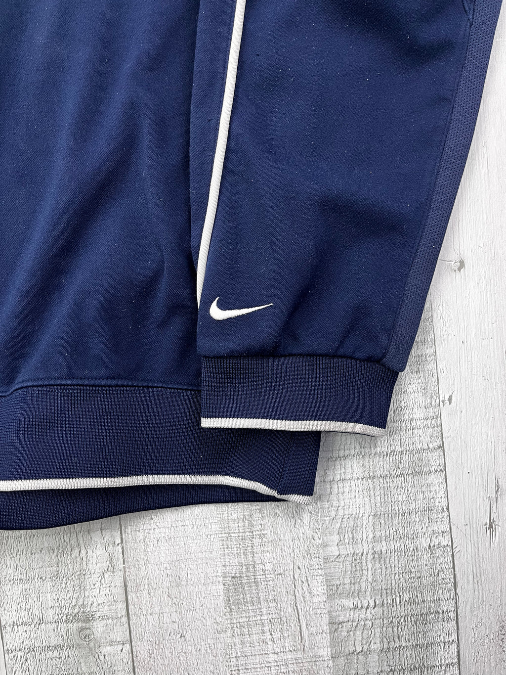 Nike Athletic Vintage Sweater Nylon Blau XL