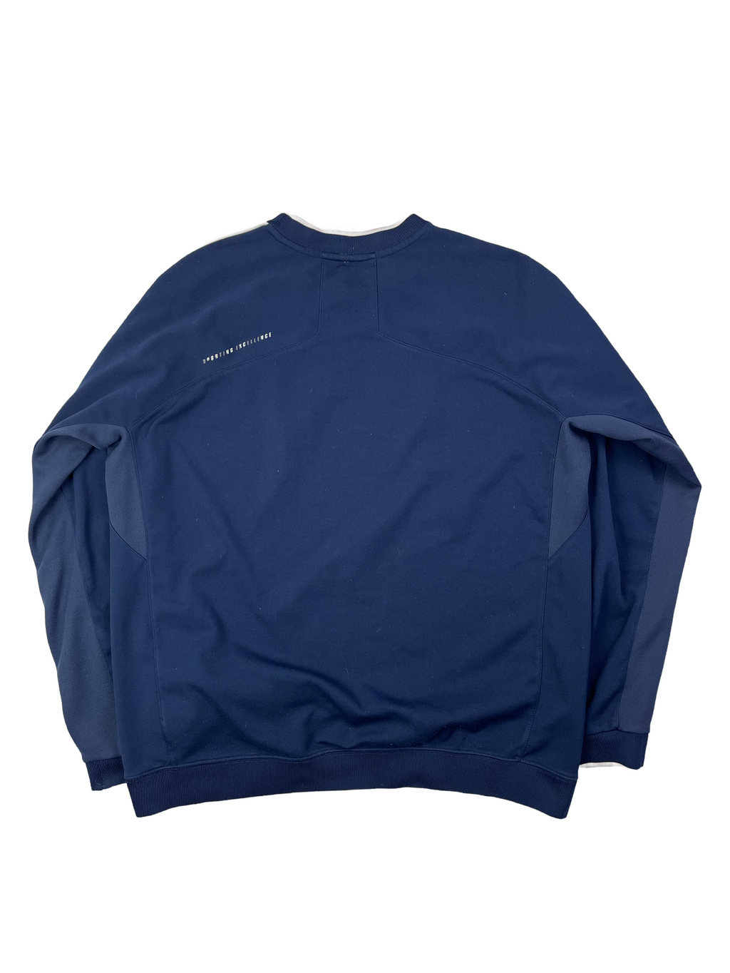 Nike Athletic Vintage Sweater Nylon Blau XL