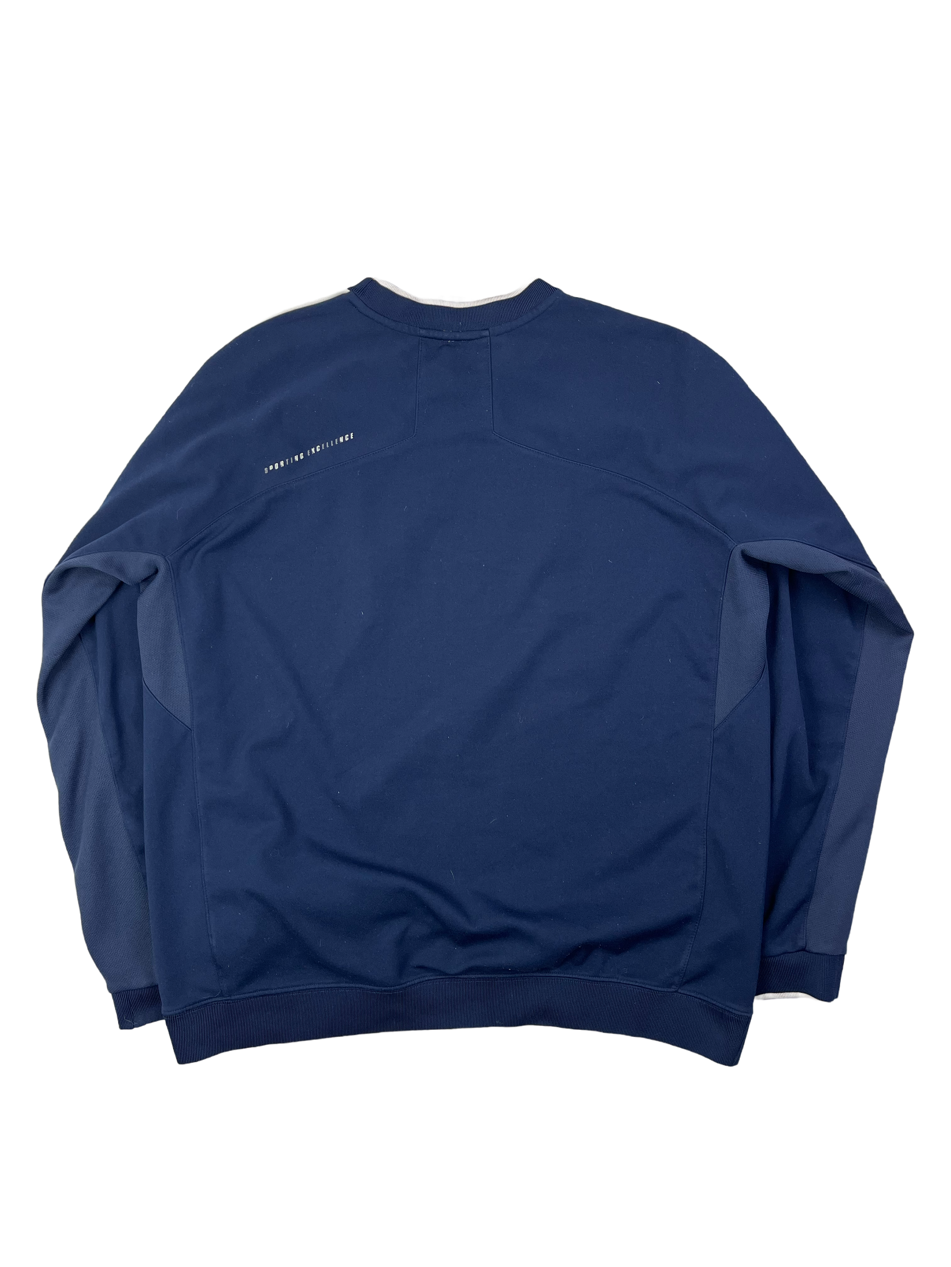 Nike Athletic Vintage Sweater Nylon Blau XL