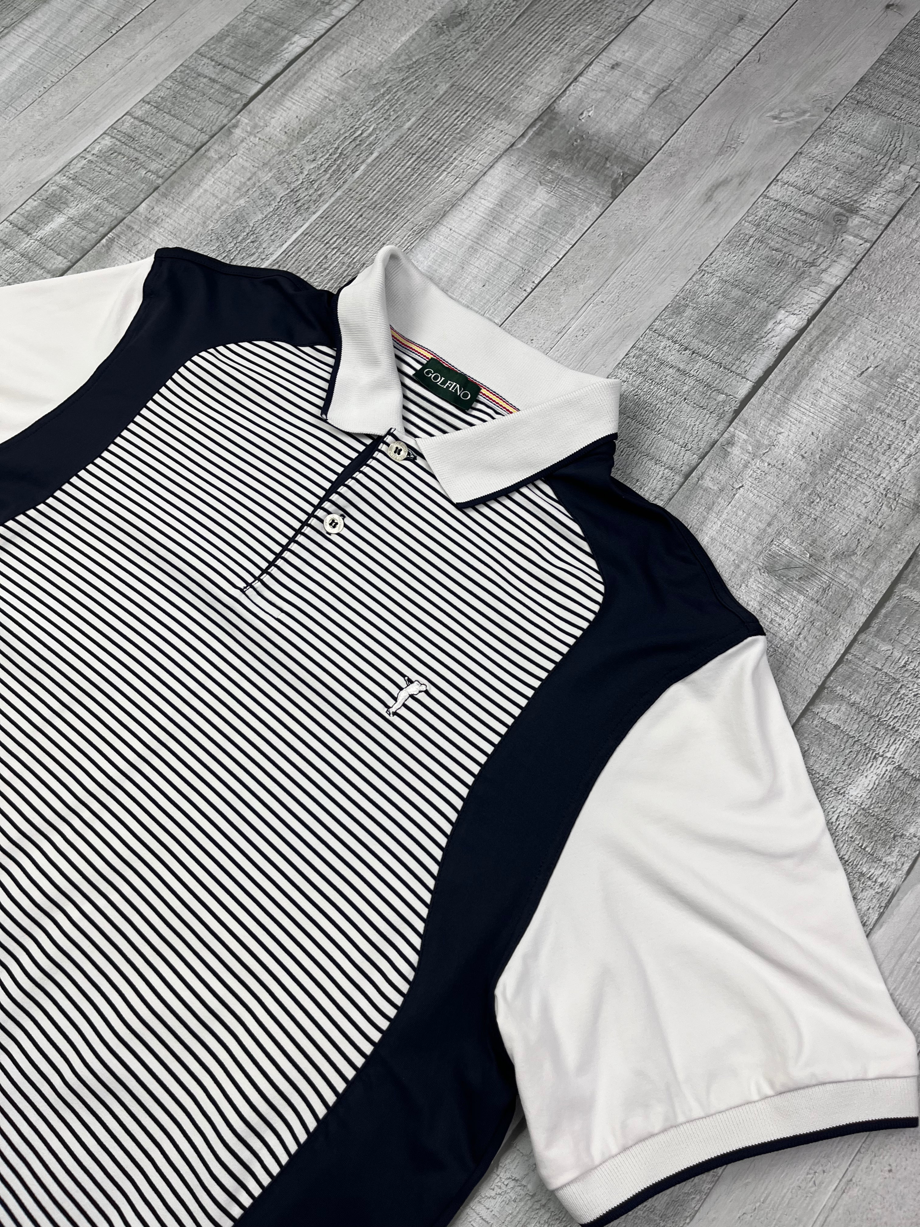 Golfino Poloshirt Sport Navy Weiß M