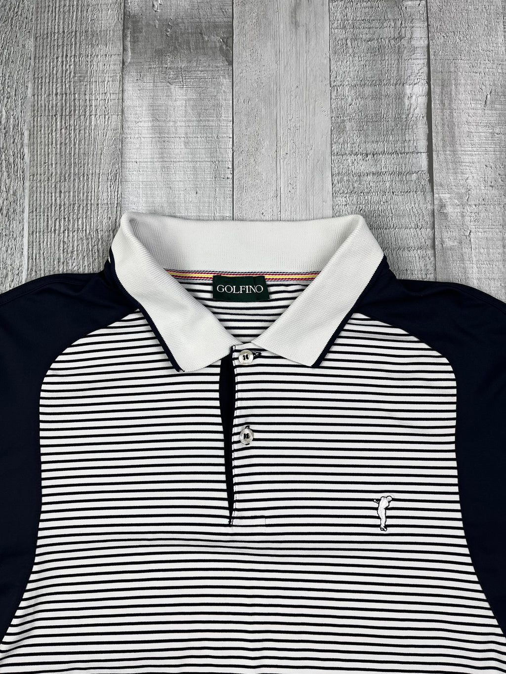 Golfino Poloshirt Sport Navy Weiß M