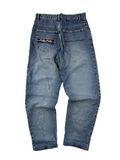 Pelle Pelle Vintage Straight Fit Jeans 90s Blau M