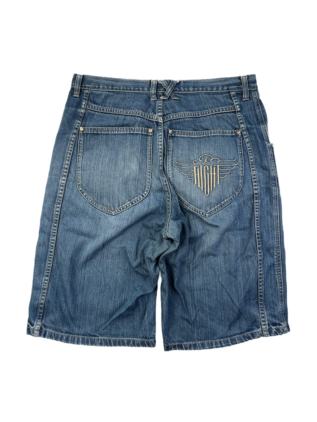 Nike Air Jordan Vintage Jeans Shorts 90s Blau L