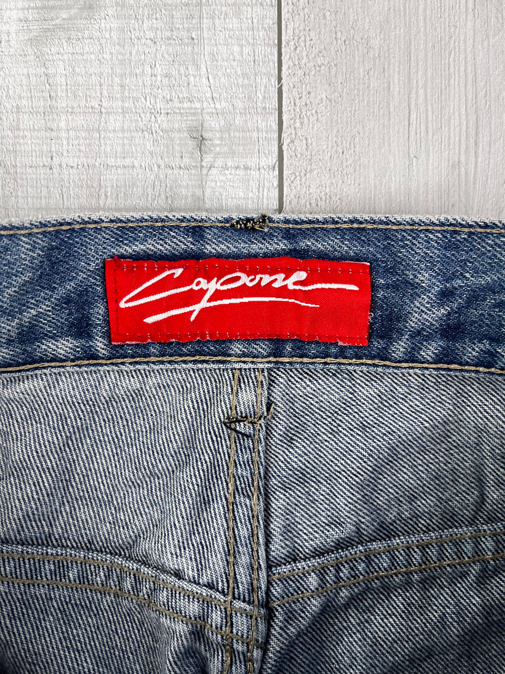Capone Vintage Baggy Jeans 90s Blau M
