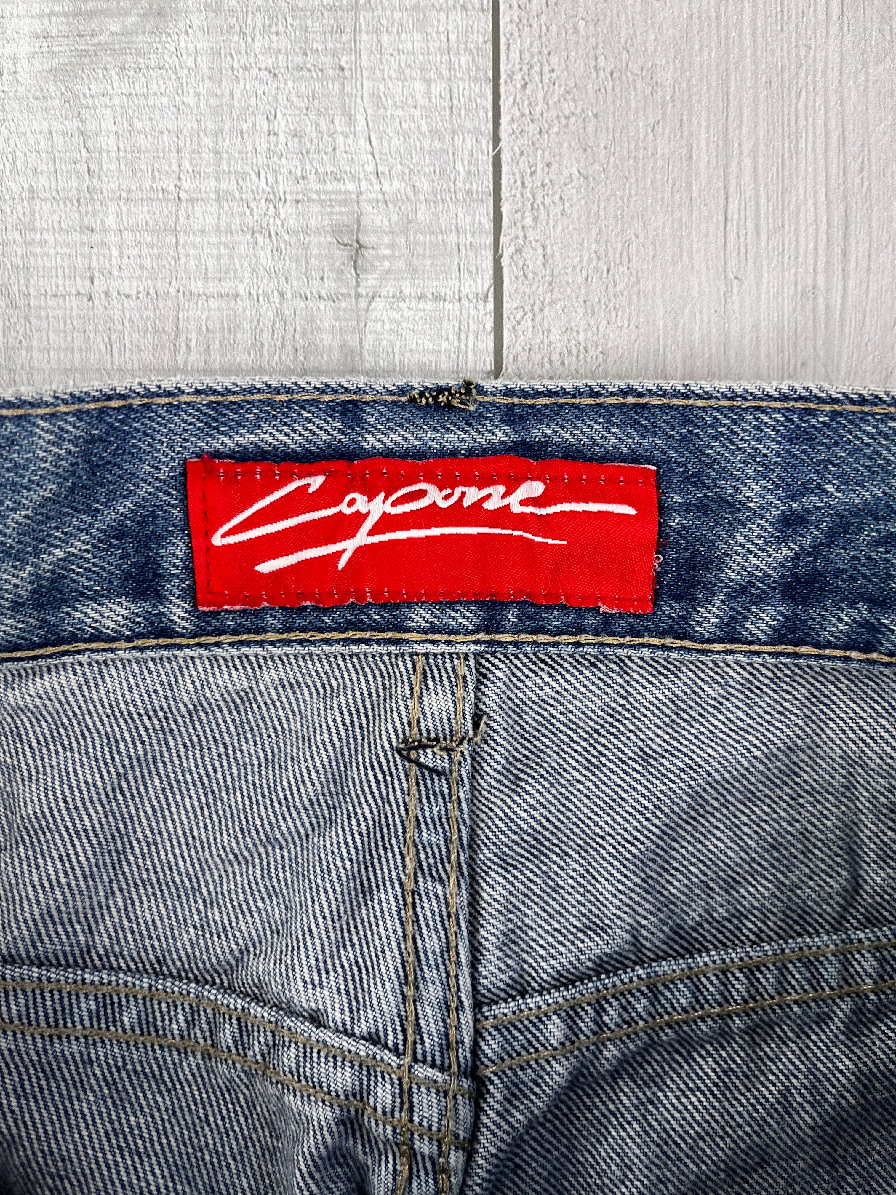 Capone Vintage Baggy Jeans 90s Blau M