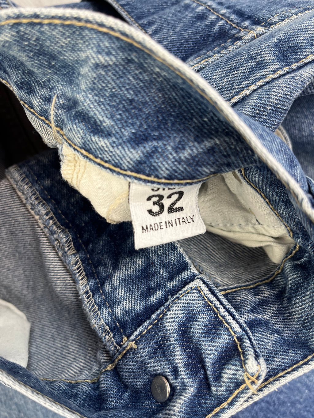 Capone Vintage Baggy Jeans 90s Blau M