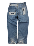 Pelle Pelle Vintage Baggy Jeans 90s Blau M