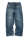 Karl Kani Vintage Baggy Jeans 90s Blau M