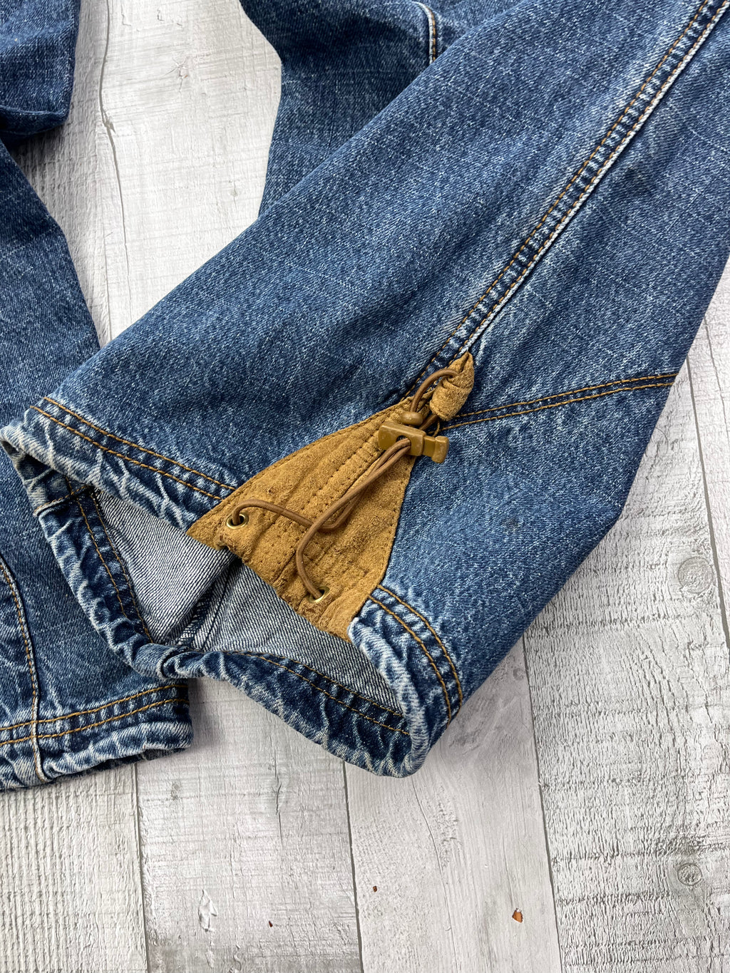 Jetlag Vintage Baggy Jeans Cargo 90s Blau Braun L