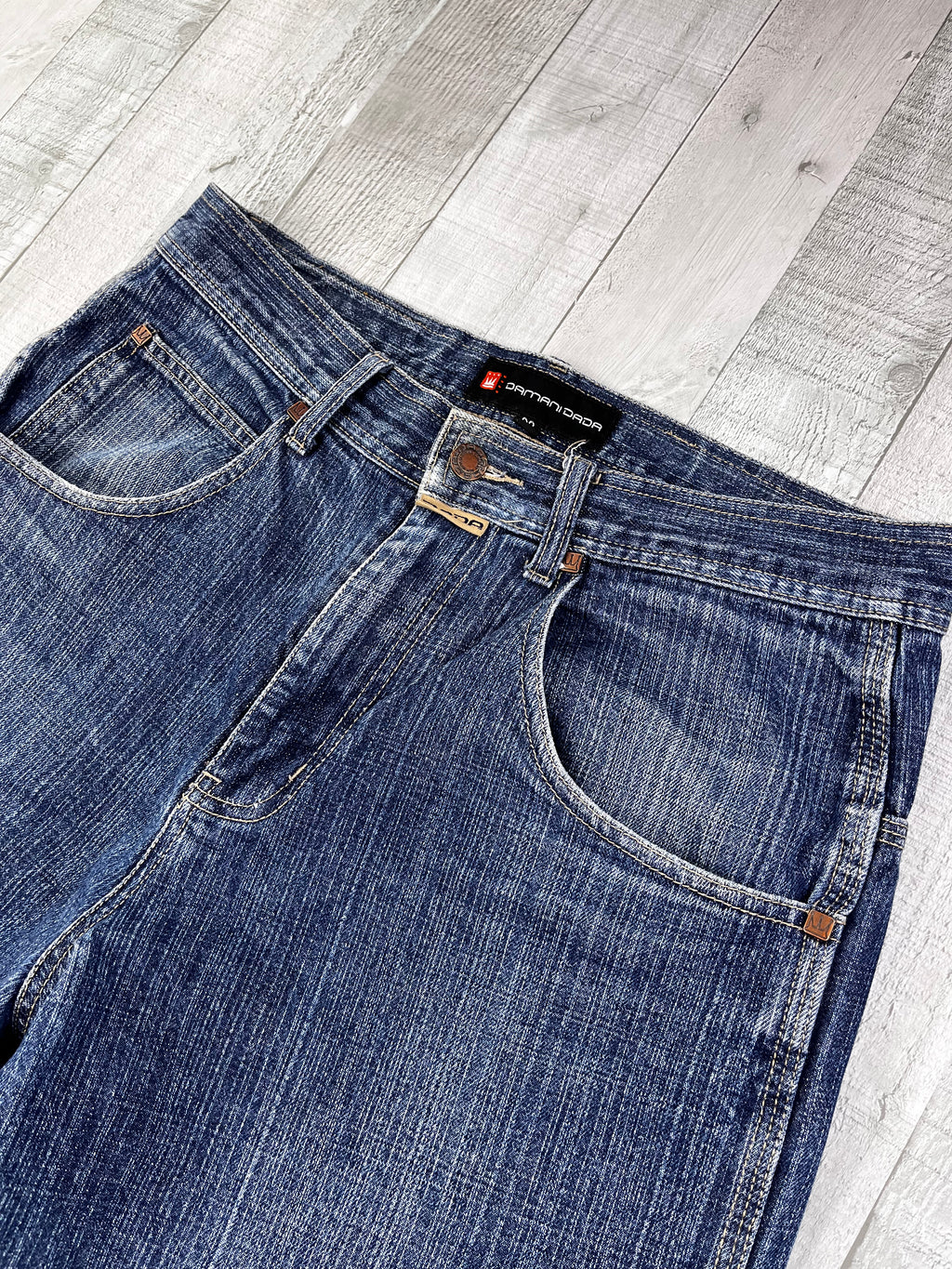 Dada Supreme Vintage Baggy Jeans 90s Dunkelblau M