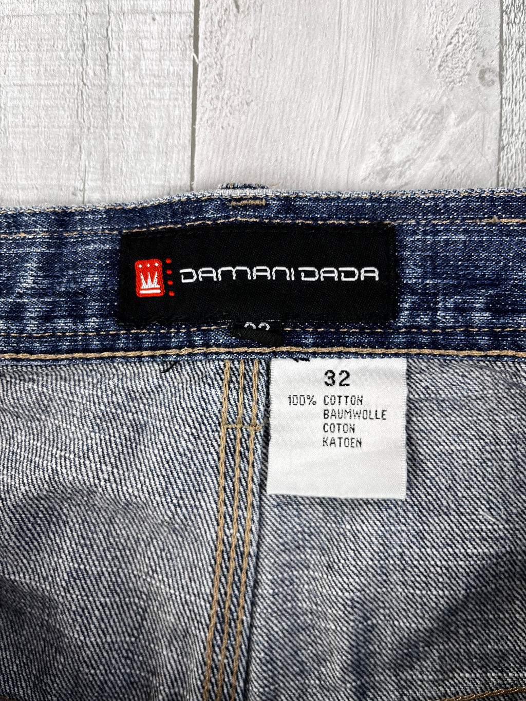 Dada Supreme Vintage Baggy Jeans 90s Dunkelblau M